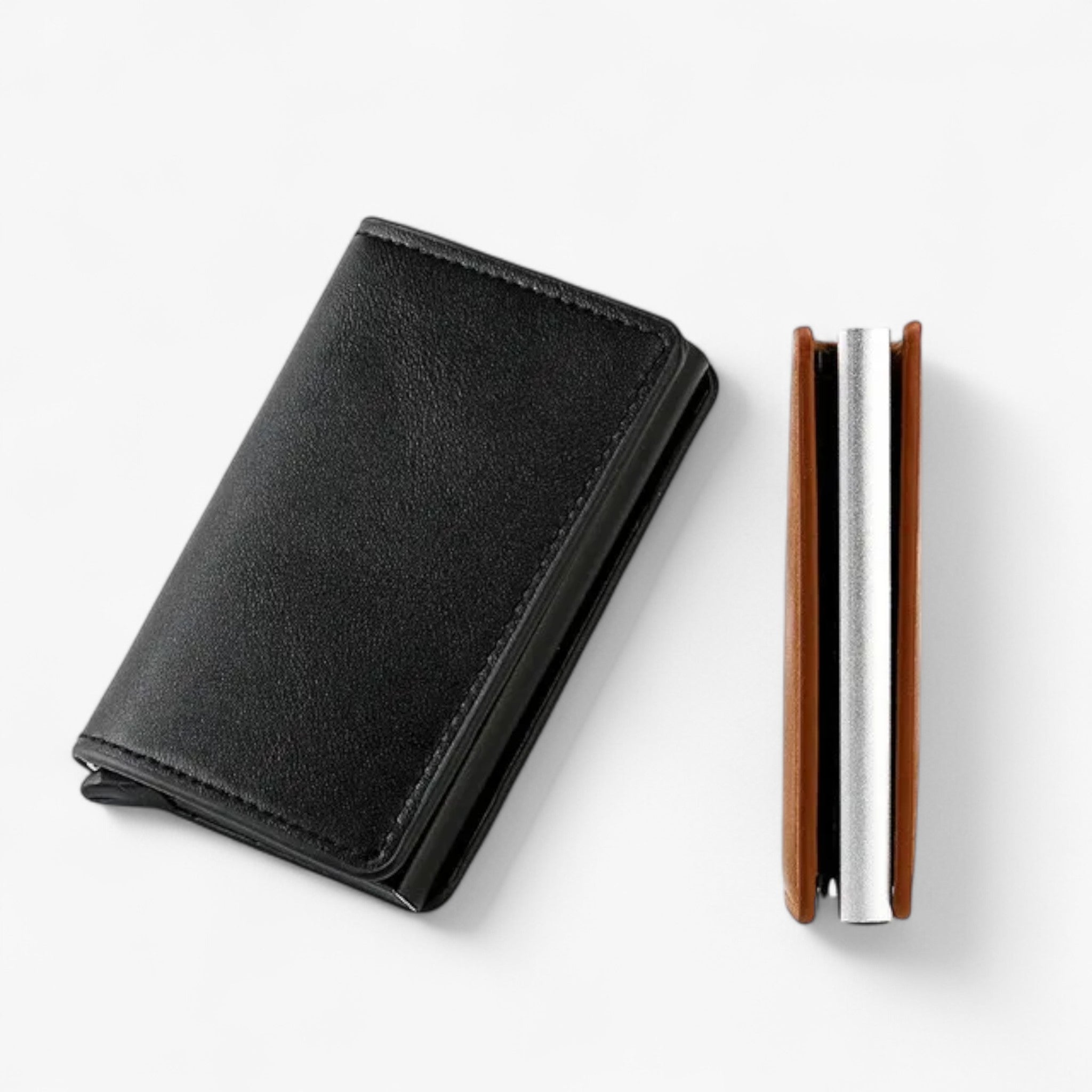 RFID-tegnebog Romeo™ – beskyt alle dine kort mod tyveri! - Sort (uden spænde) - bags - {{ product_tags }
