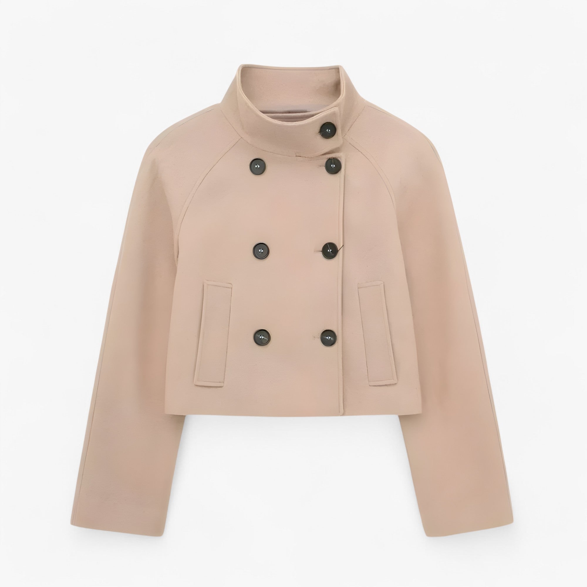 Nina | Damjakke – Elegant og alsidig - Kaki - women's fashion - {{ product_tags }