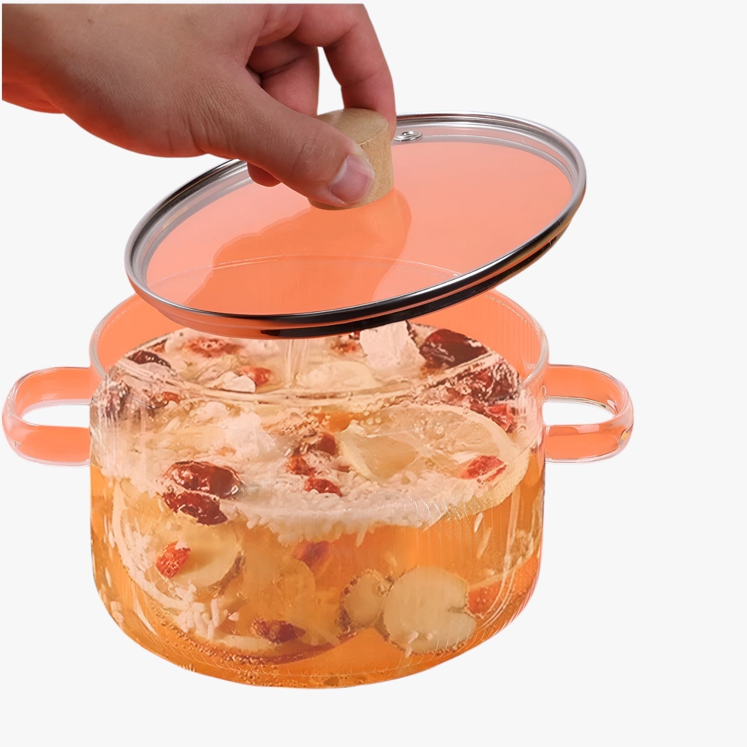 Mariz | Glasskål i Stål – Bæredygtig og Gennemsigtig Madlavning med Lethed - - house & garden - {{ product_tags }