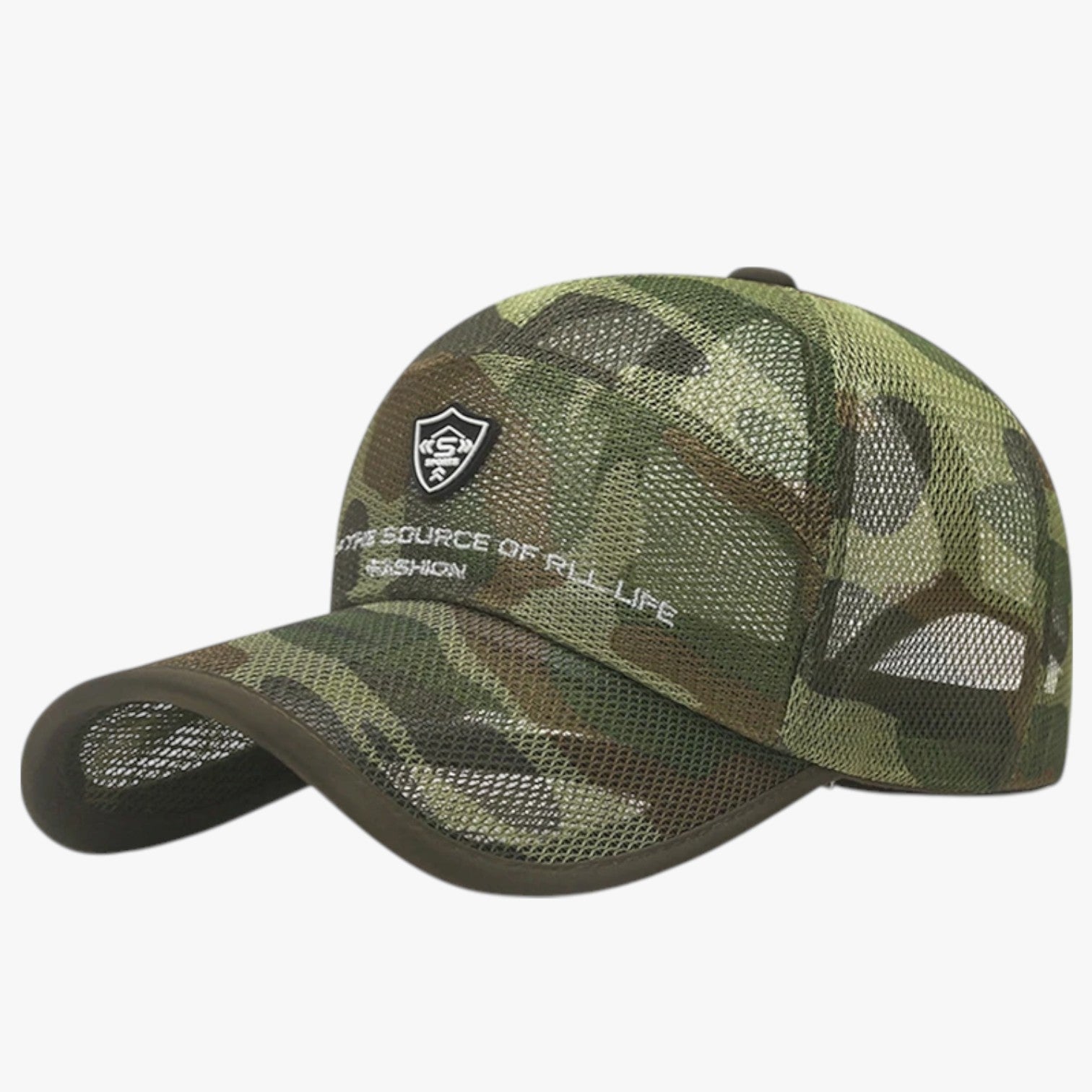 Brady | Åndbar Sommer Cap med Skygge Jungle - Verde militare - Brady | Åndbar Sommer Cap med Skygge Jungle - €25 - {{ product_tags }