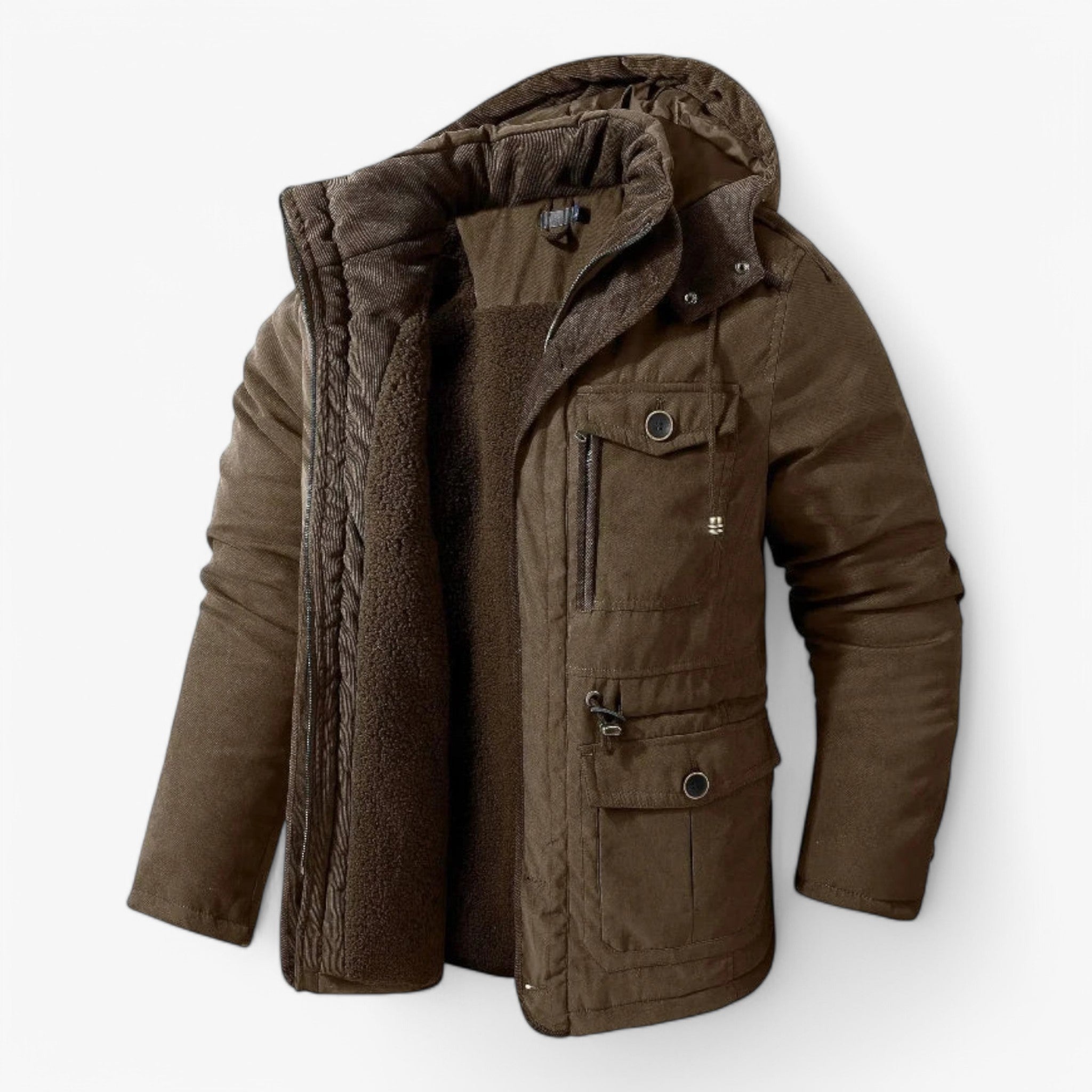 Jake | Vinterjakke - Brun - winter - {{ product_tags }