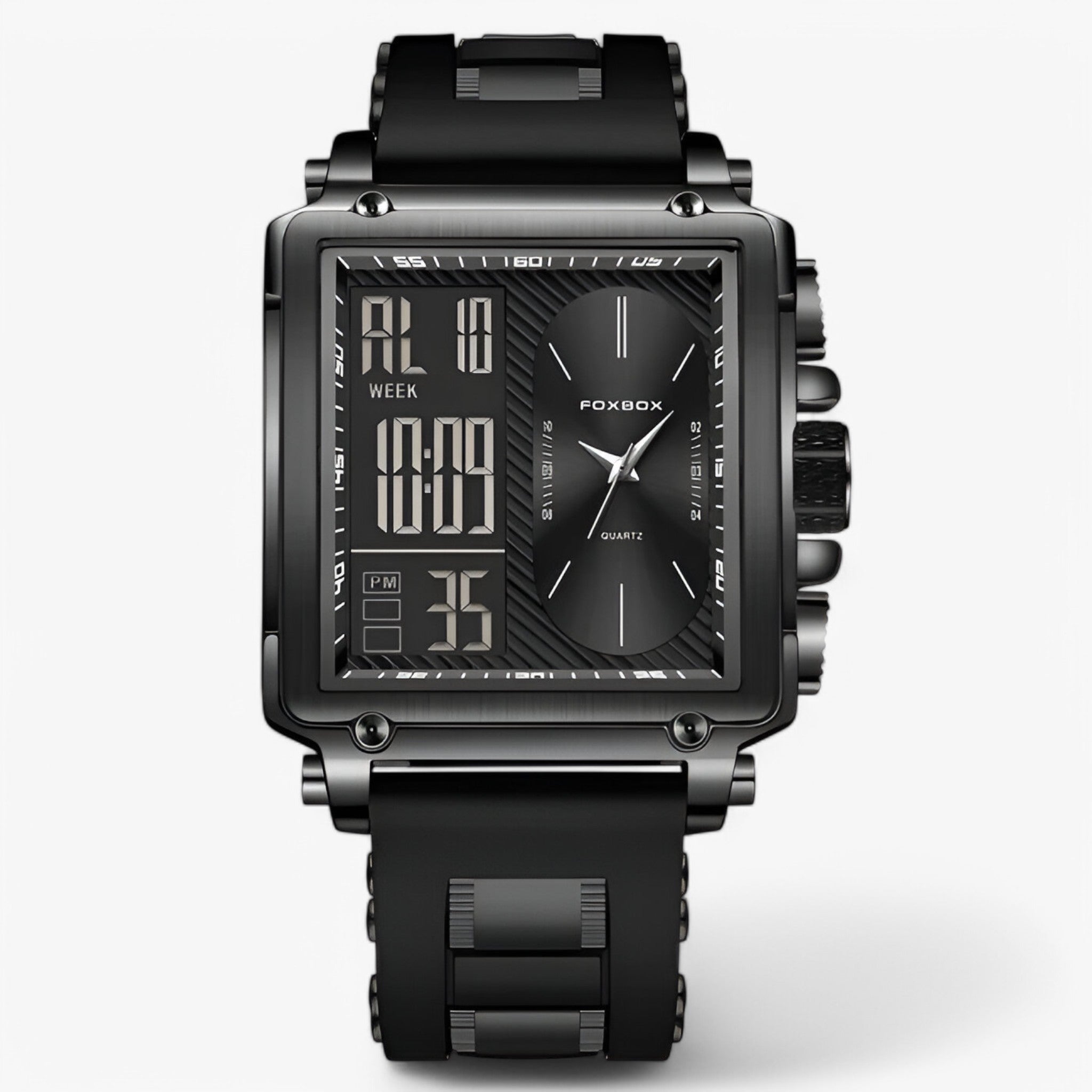 Rico | Vandtæt digitalt sportsur - helt sort - watches - {{ product_tags }