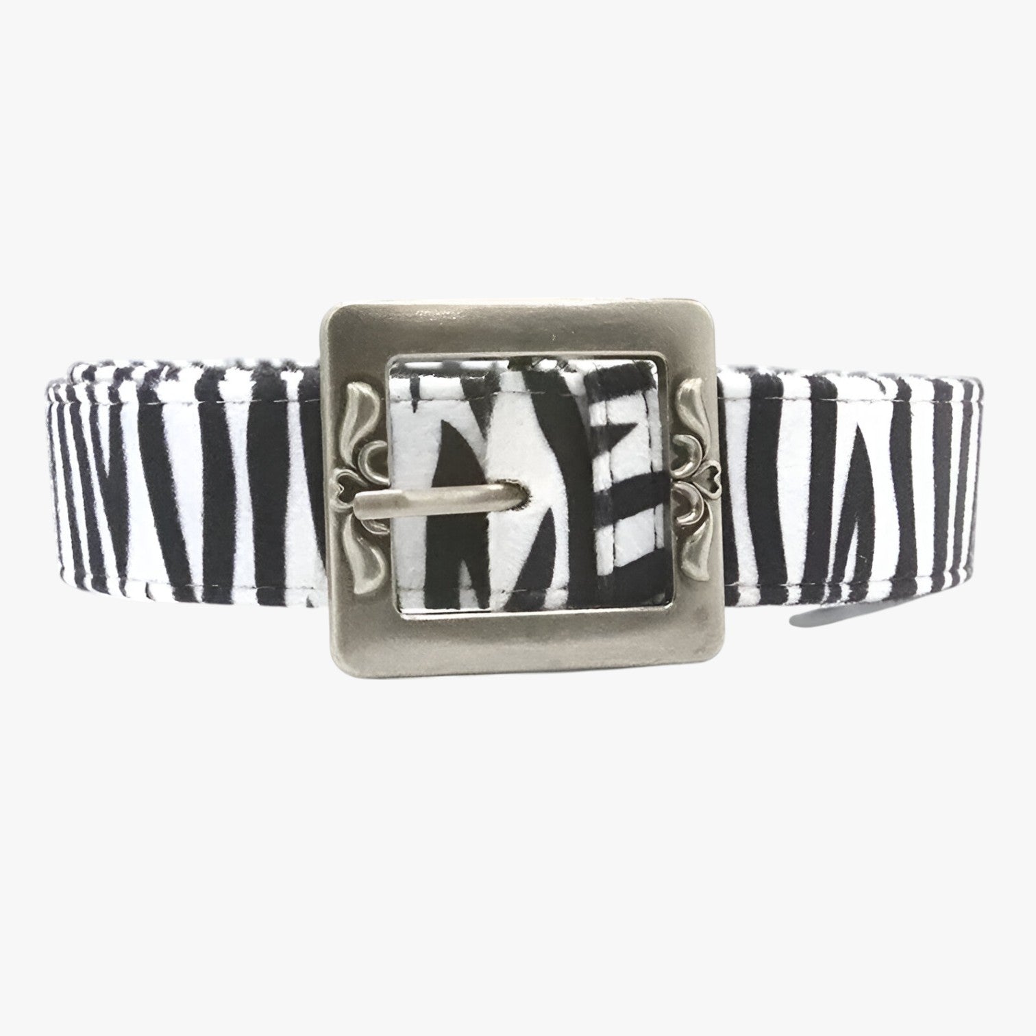 Dakota | Y2K Leopard Bælte Punk Vintage Dame - Zebramønster 2 105x3,2cm - women's fashion - {{ product_tags }