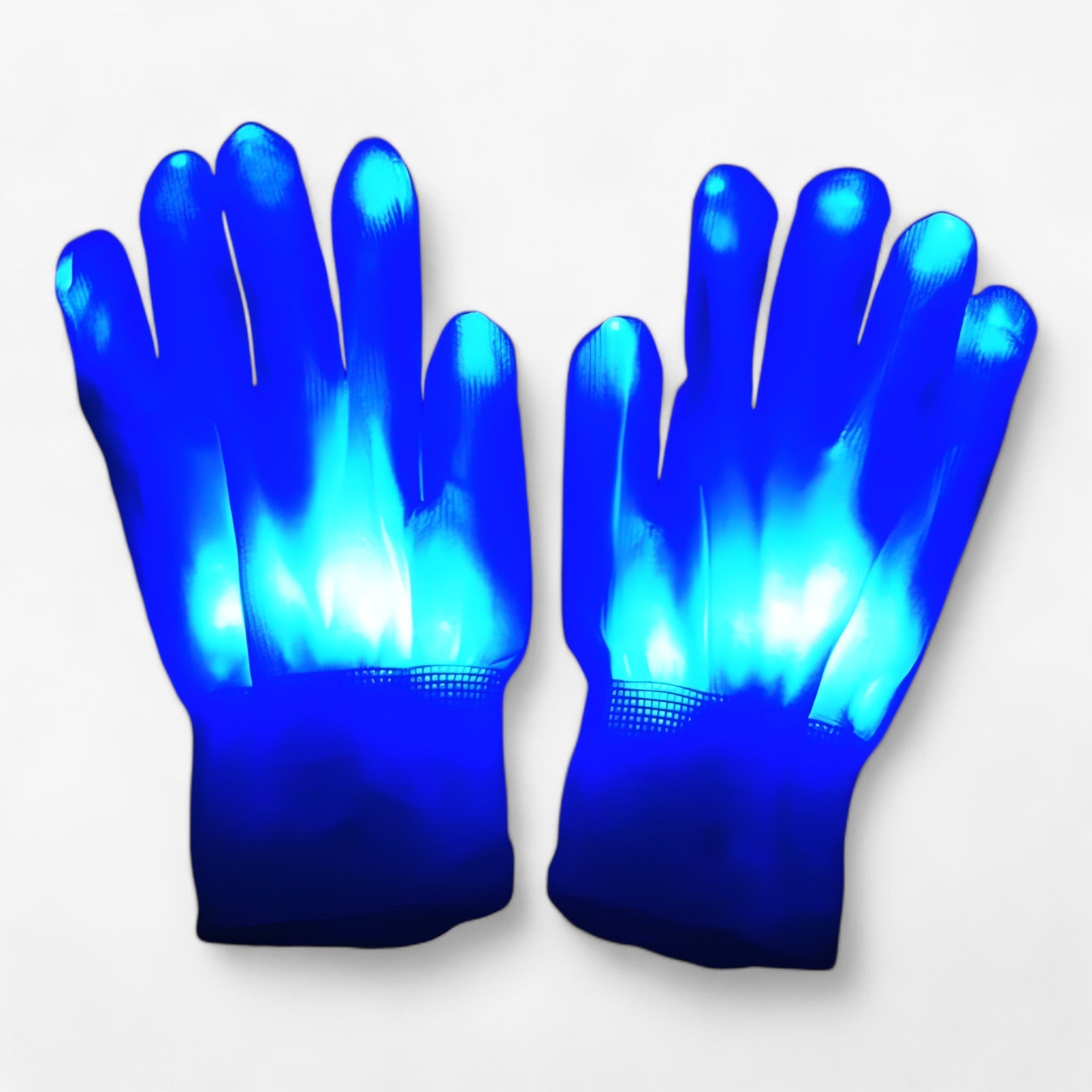 Victor | Latex hovedskeletmaske Halloween - skeletteffekt til udklædning og dekoration - LED-handsker 22 - other - {{ product_tags }