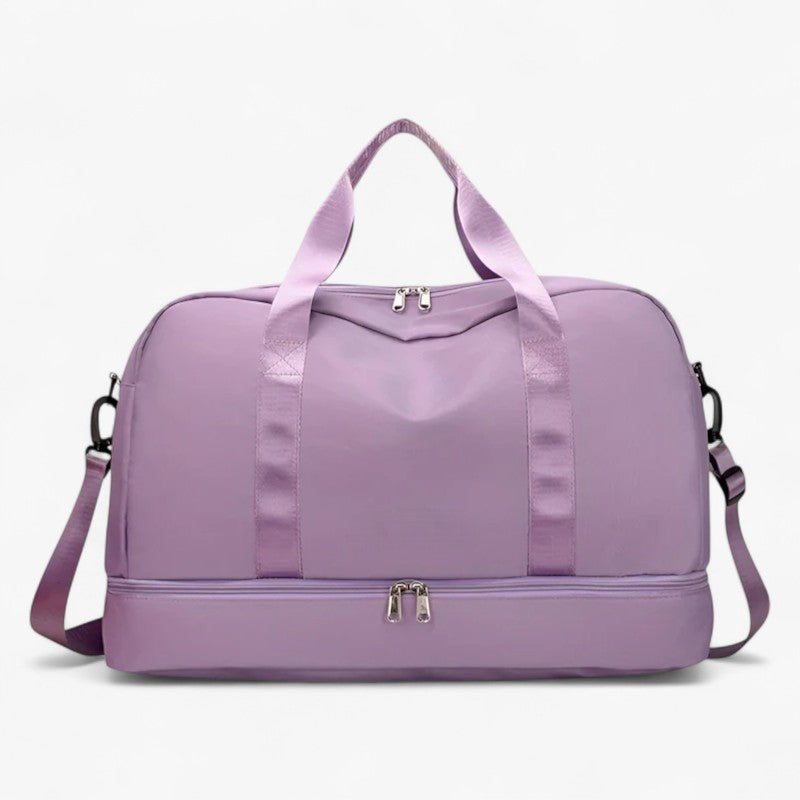Ysabel | Udvidelig rejsetaske til sport og weekendture - Lilla - bags - {{ product_tags }