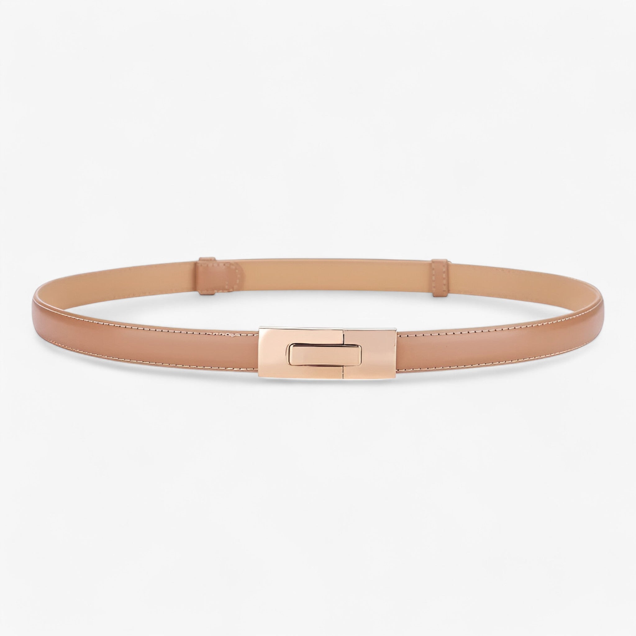 Clara | Smal bælte - Tidløst og trendy - Abrikos 97cm - women's fashion - {{ product_tags }