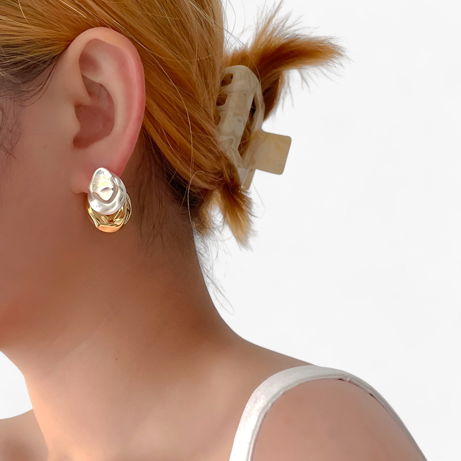 Jocelyn | Metaløreringe til kvinder - stilfulde festgaver med ryg-til-front-design - - women's fashion - {{ product_tags }
