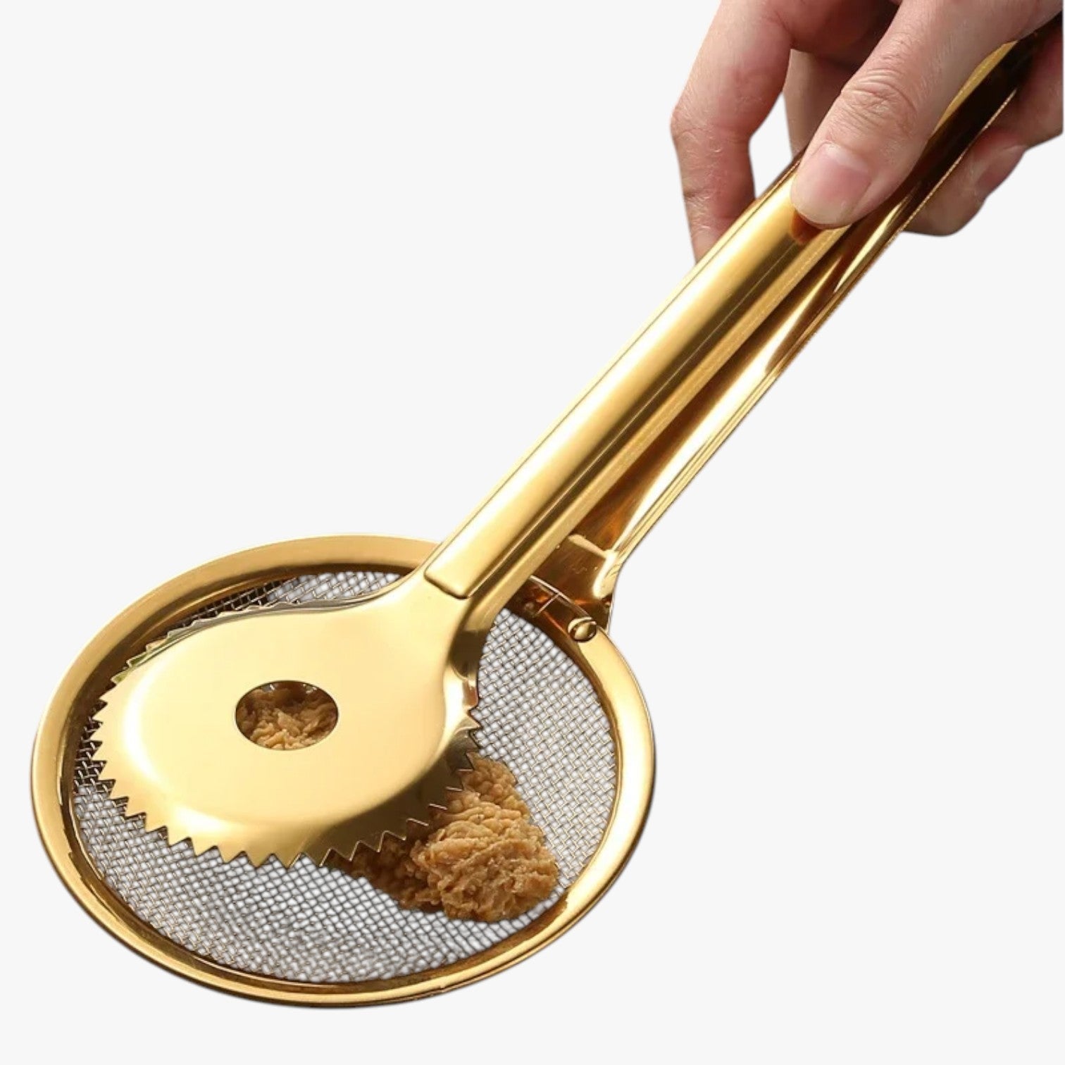 Dallas | Køkkenpresse 7-i-1 Guld – Si, Clips, Spatel og Hældesil i Én - - Dallas | Køkkenpresse 7-i-1 Guld – Si, Clips, Spatel og Hældesil i Én - €25 - {{ product_tags }