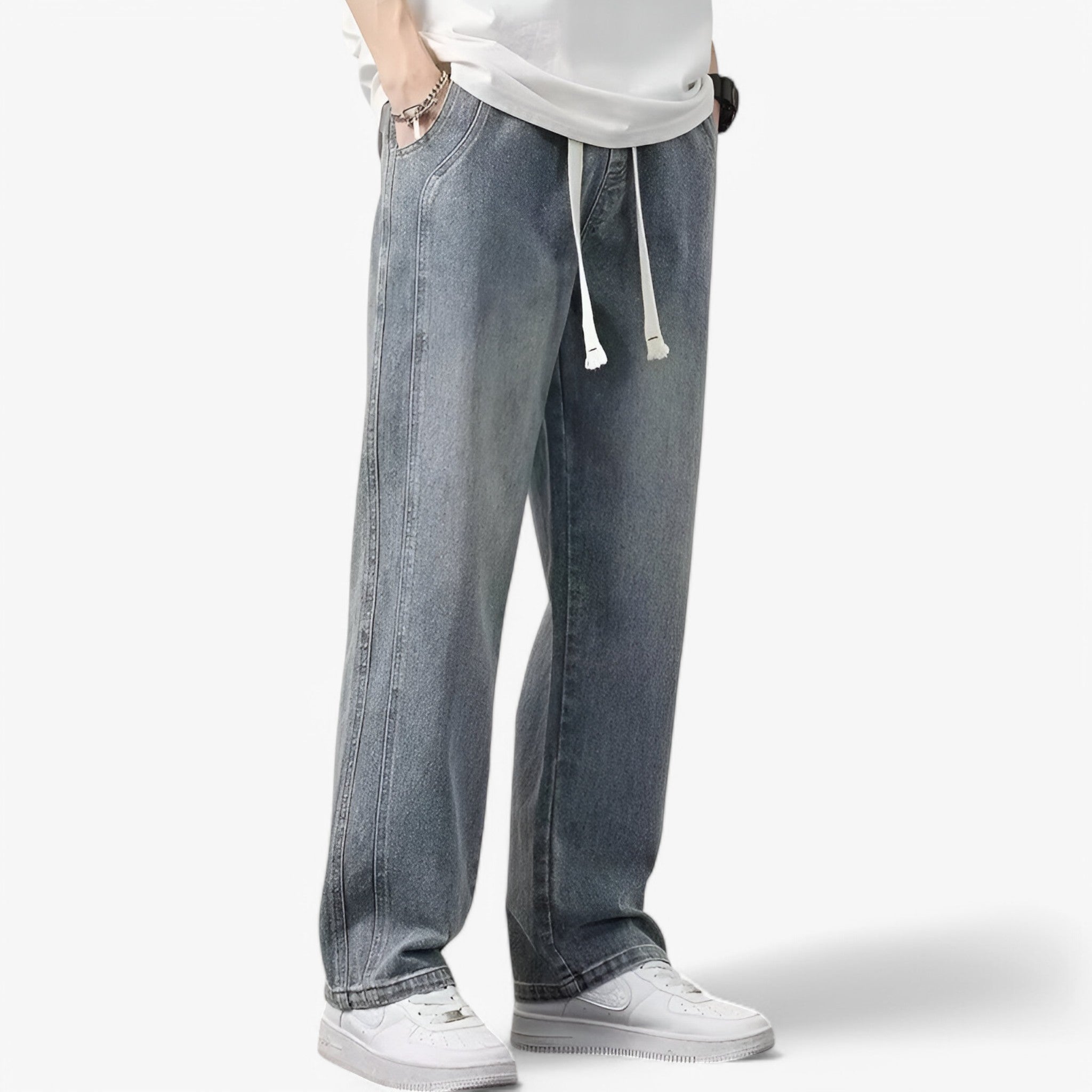 Jace | Denimbukser med brede ben - Trendy og komfortable - - women's fashion - {{ product_tags }