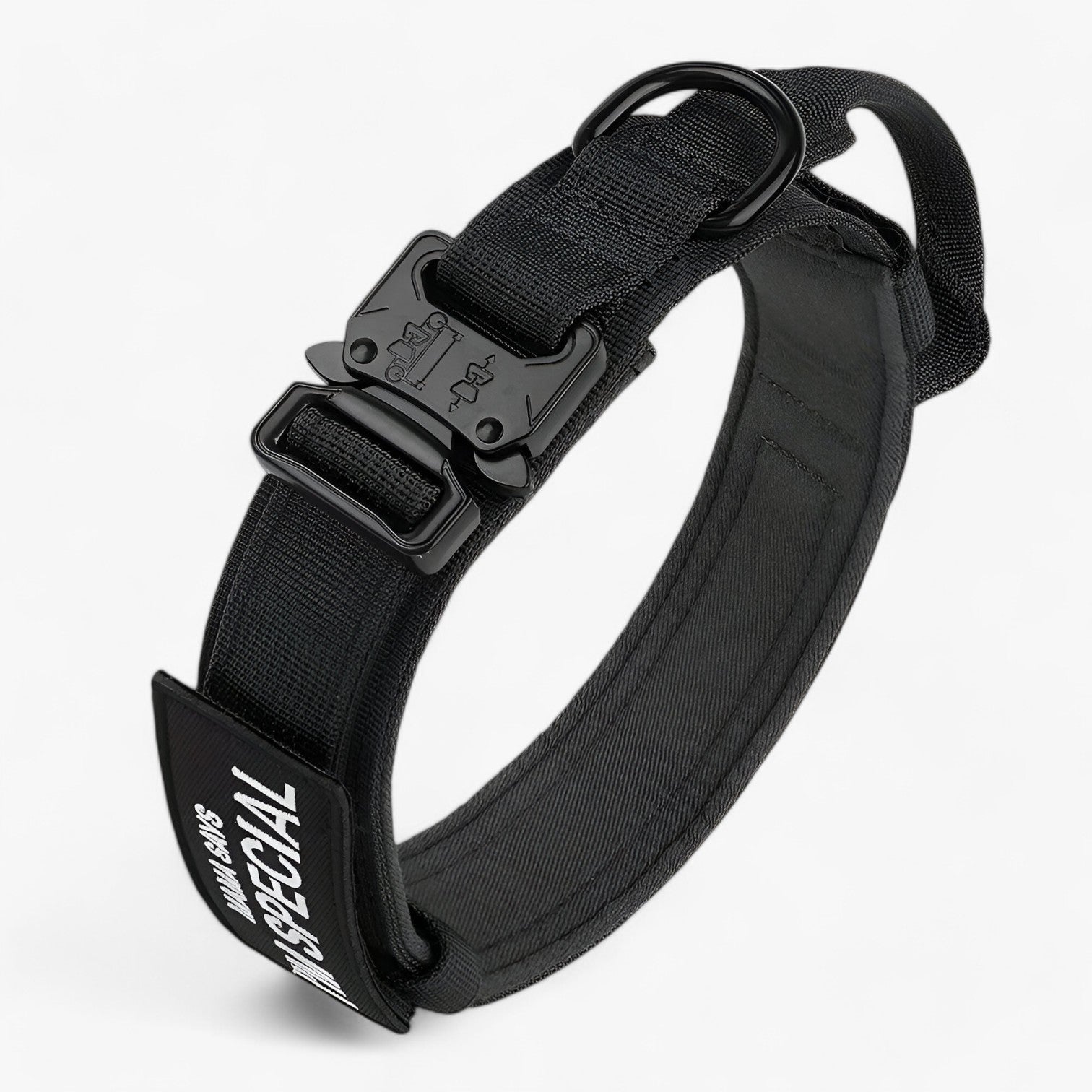 Brodie| Taktisk hundehalsbånd med håndtag til træning - Sort Sæt - Brodie| Taktisk hundehalsbånd med håndtag til træning - €25 - {{ product_tags }