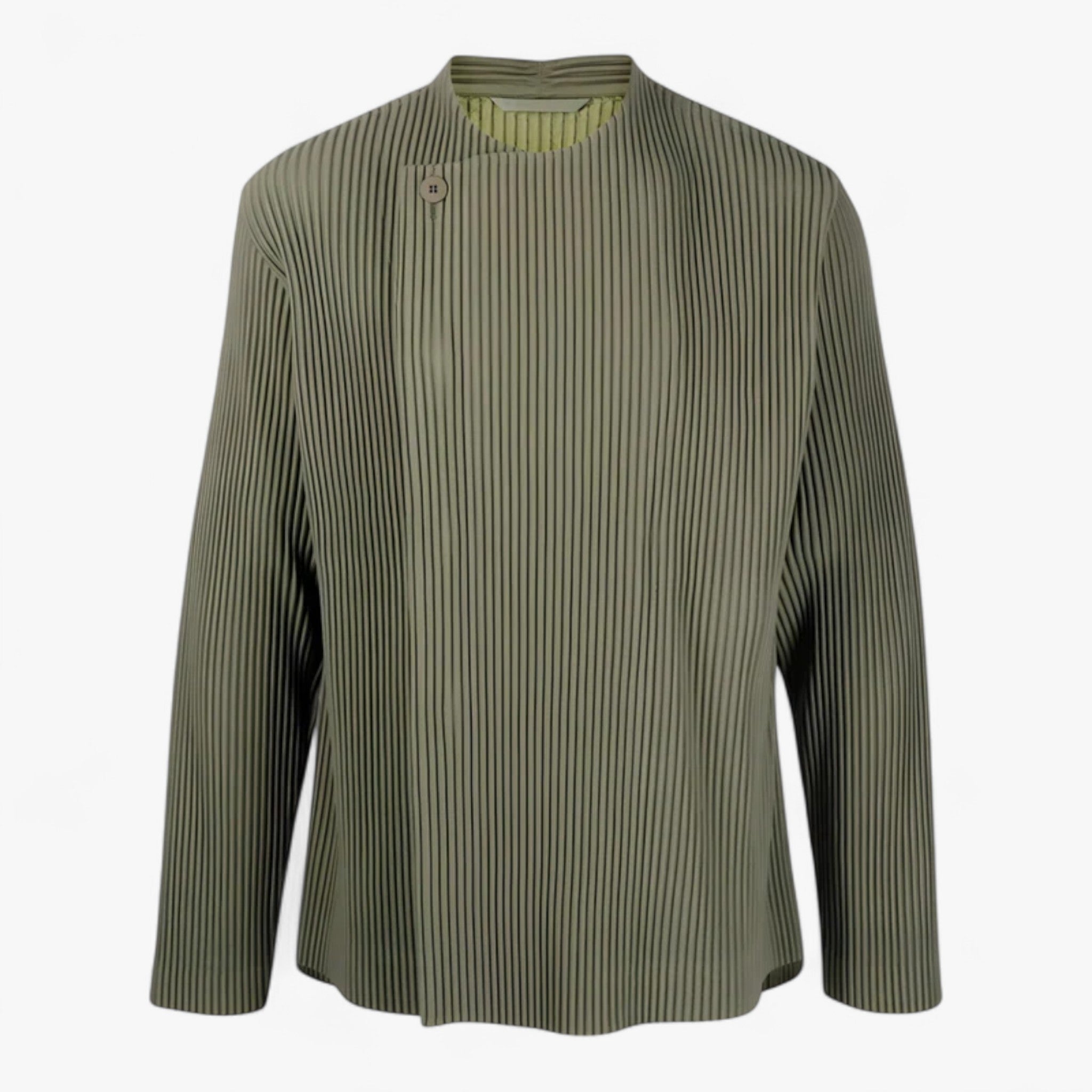 Yake | Plisseret jakke - Grøn - women's fashion - {{ product_tags }