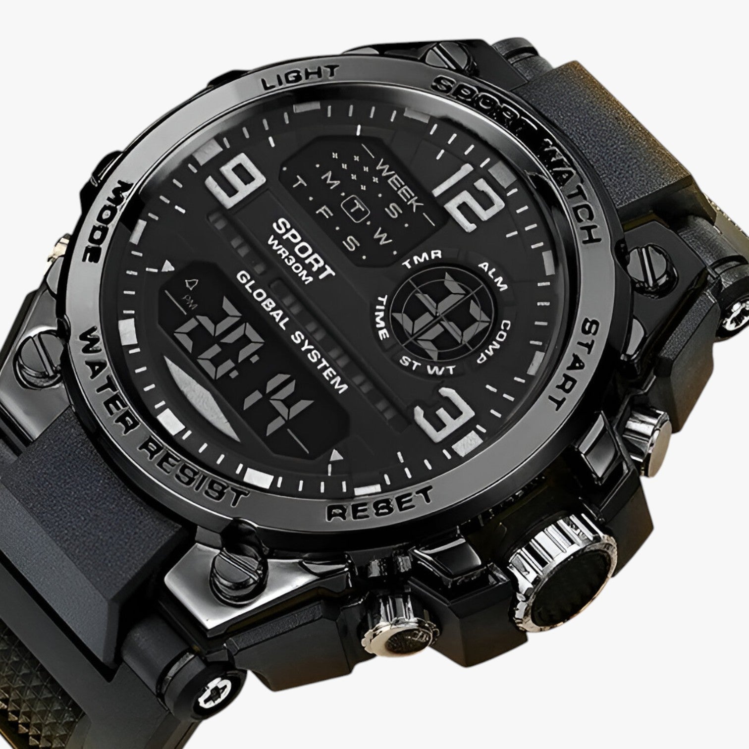 Kevin | Vandafvisende sportur med stødbeskyttelse - - watches - {{ product_tags }