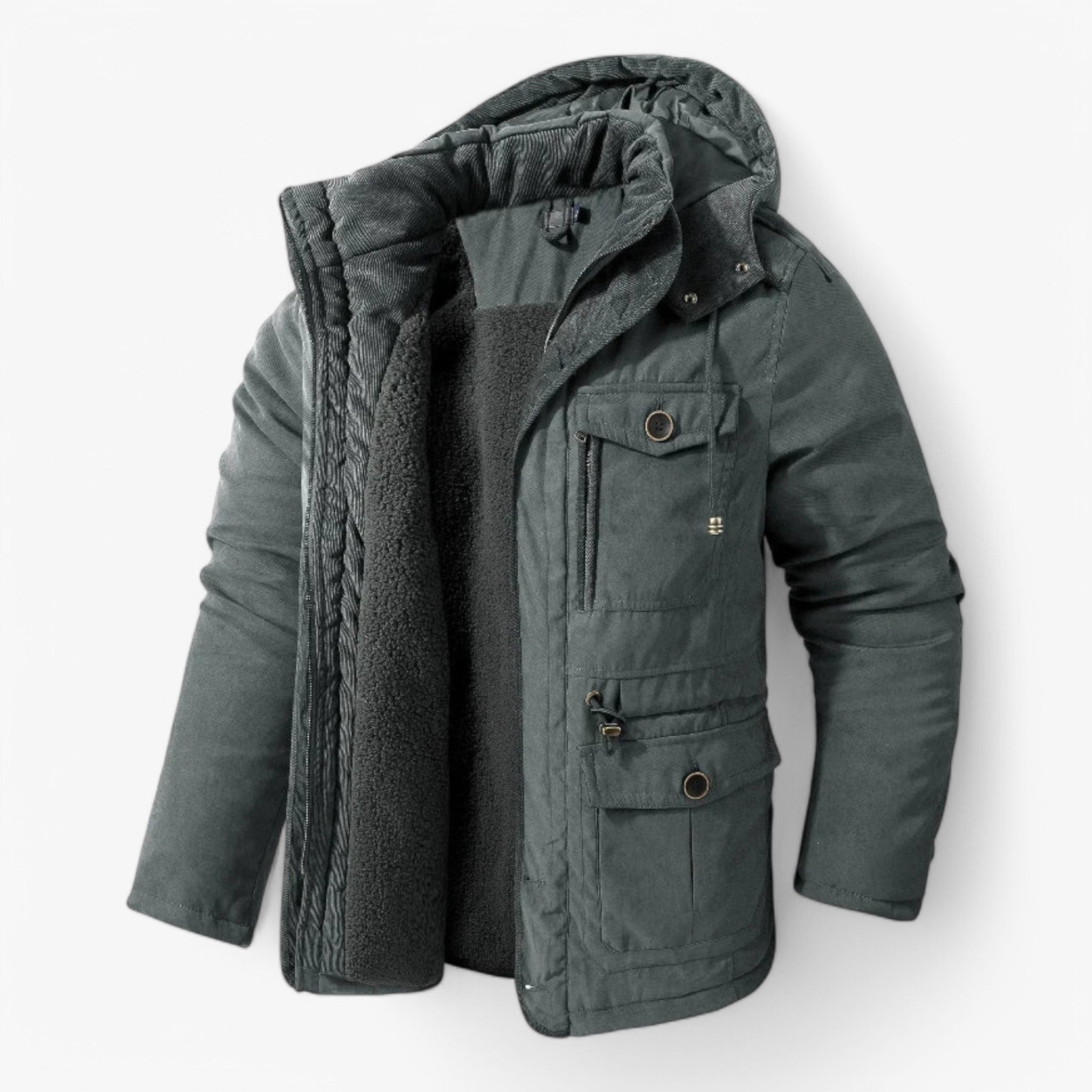 Jake | Vinterjakke - Grå - winter - {{ product_tags }