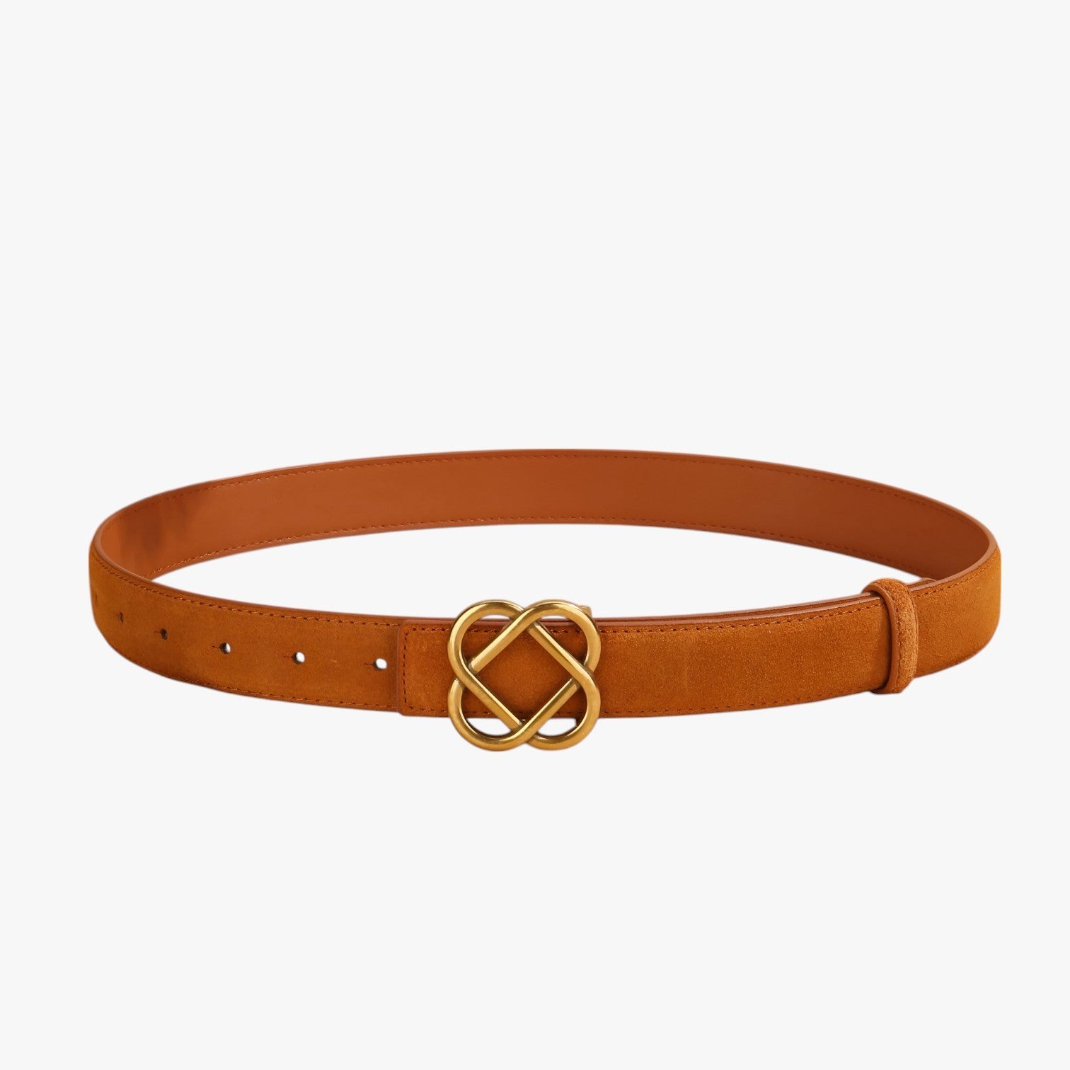 Evie | Vintage Læderbælte – Giv dit look retro charme - Orange 100cm - women's fashion - {{ product_tags }