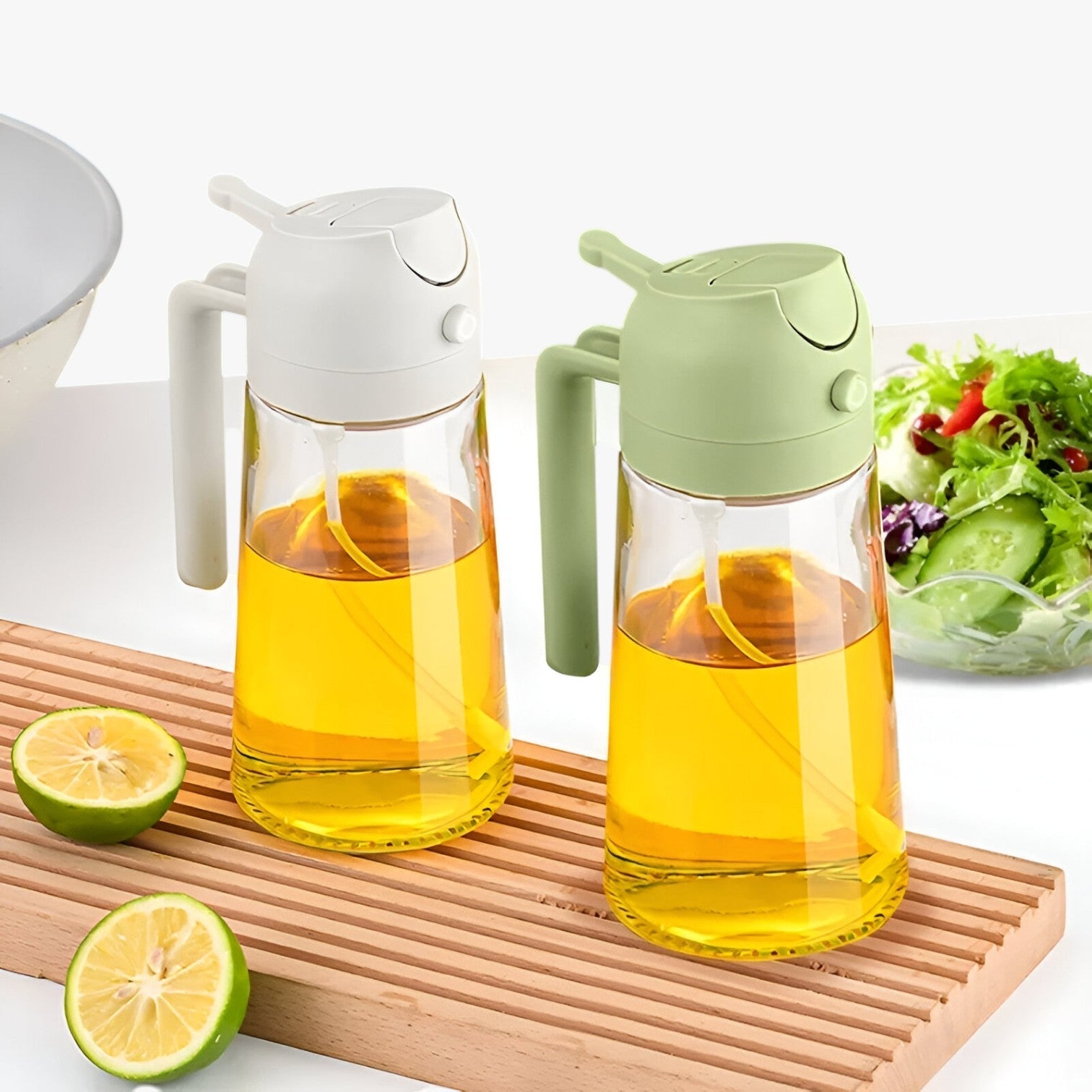 Elora | 2-i-1 Olie Spray & Gieter – Præcis dosering, mindre spild - - house & garden - {{ product_tags }