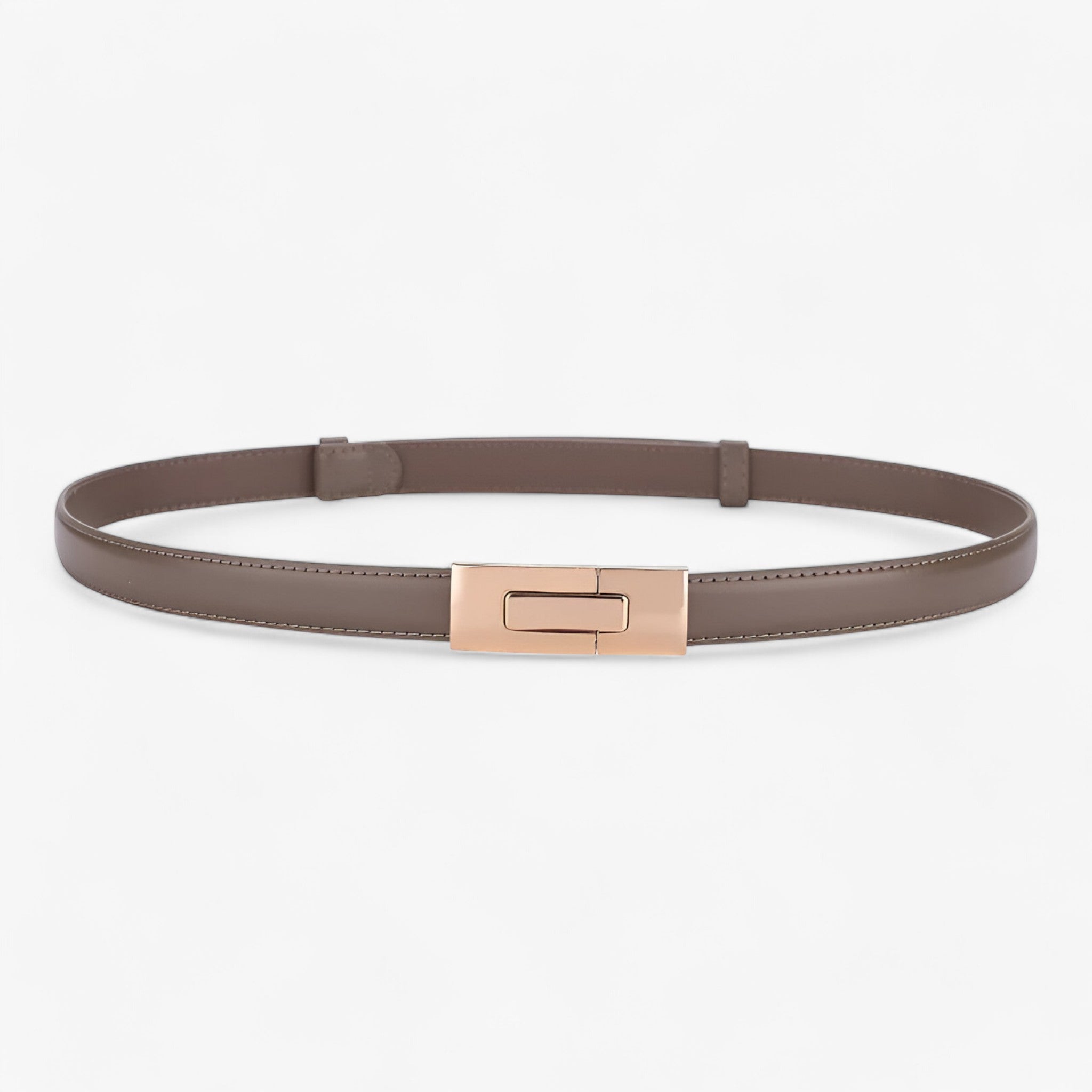 Clara | Smal bælte - Tidløst og trendy - Grå 97cm - women's fashion - {{ product_tags }