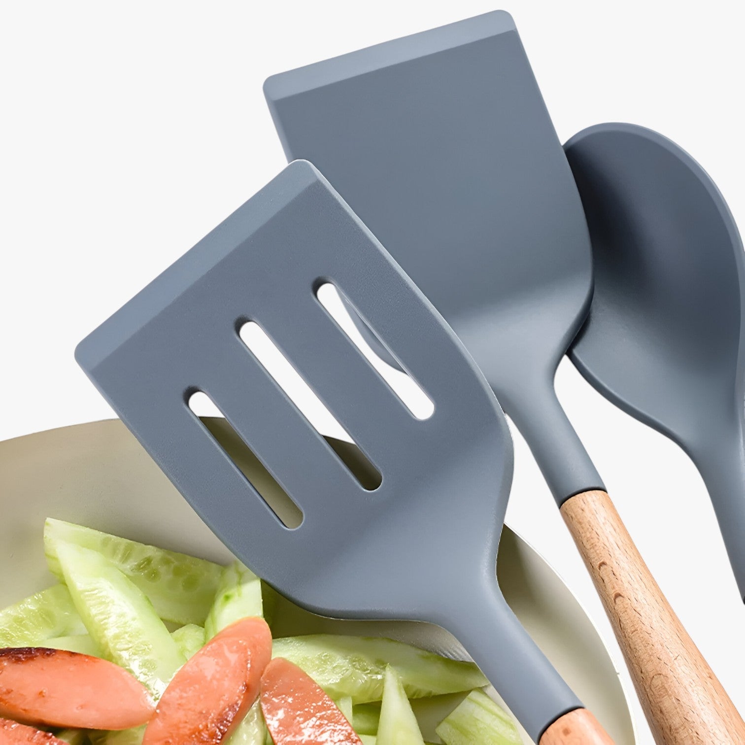 Armando | Silikone køkken sæt – varmebestandig, non-stick og med opbevaringsplads - - house & garden - {{ product_tags }