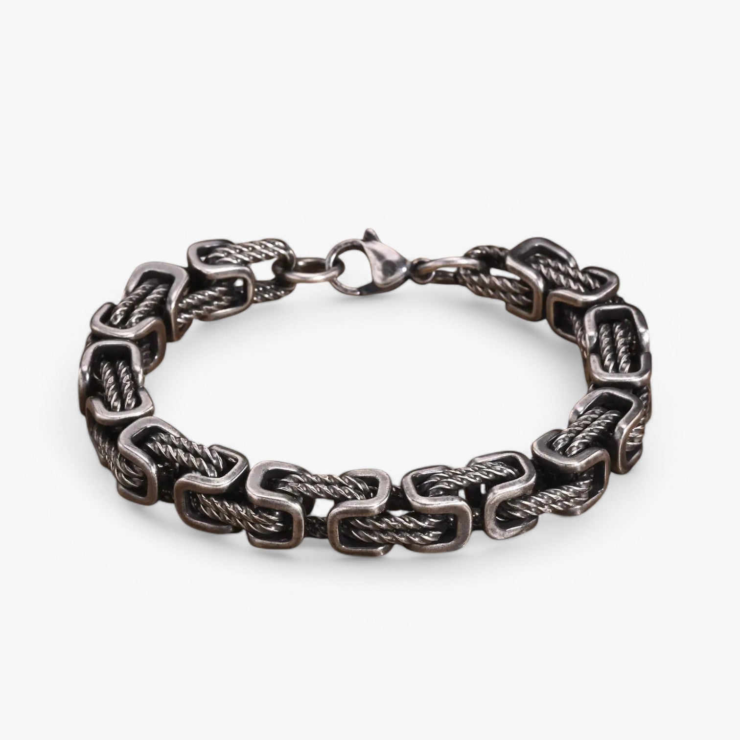Floris | Stoer & Tidløst – Herre Chunky Byzantinsk Armbånd - - watches - {{ product_tags }