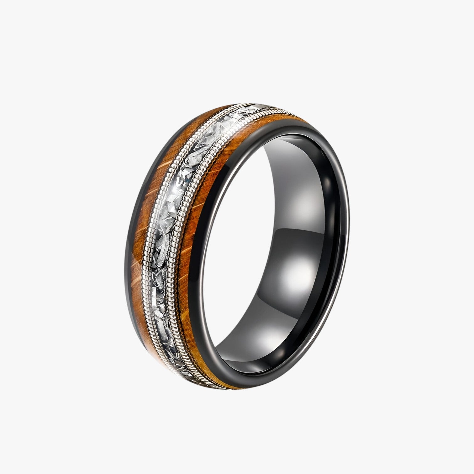 Mariano | Træring med guitarsnore og whiskyfadaccentuer - - watches - {{ product_tags }