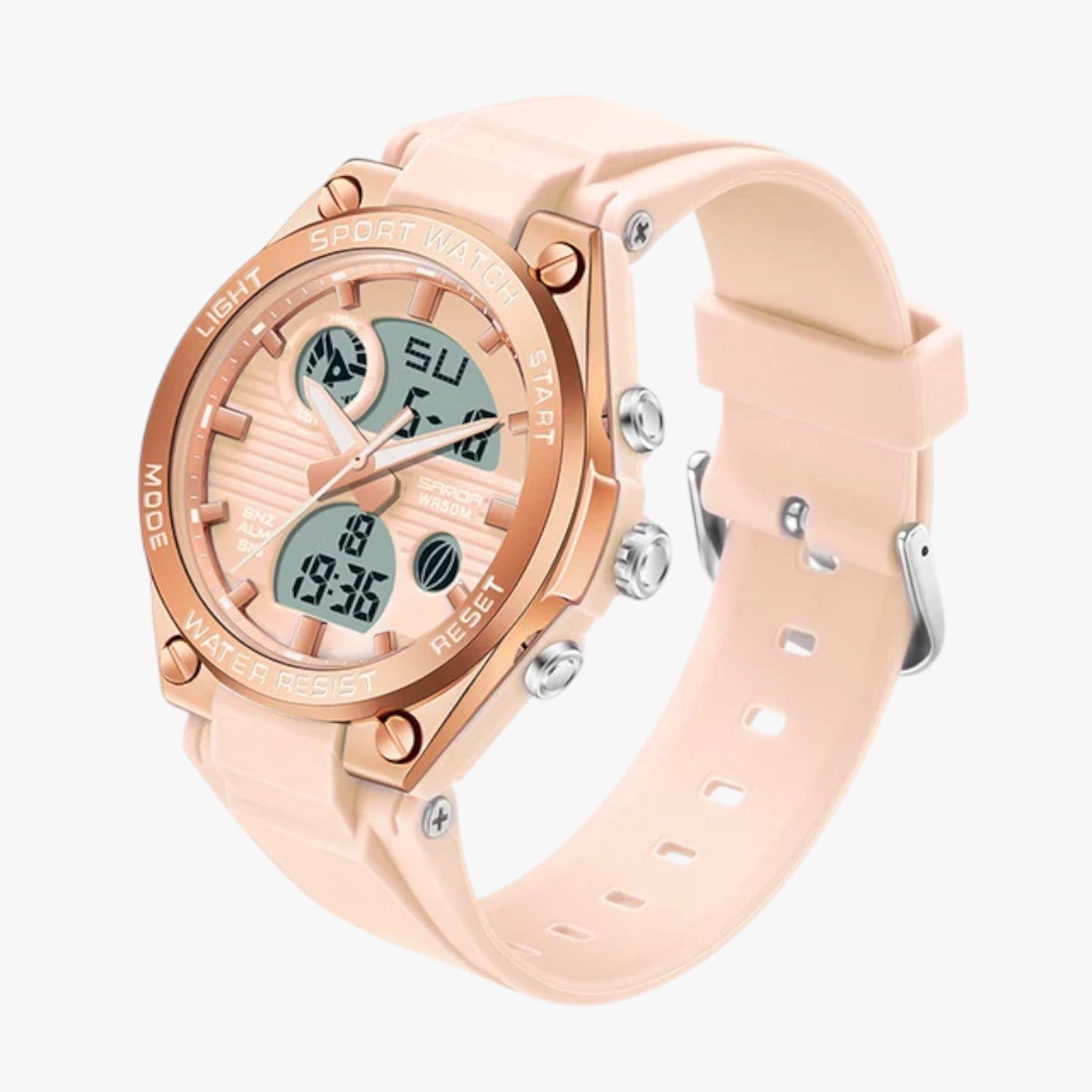 Callie | Vandtæt sportsur til kvinder - Lyserød - watches - {{ product_tags }