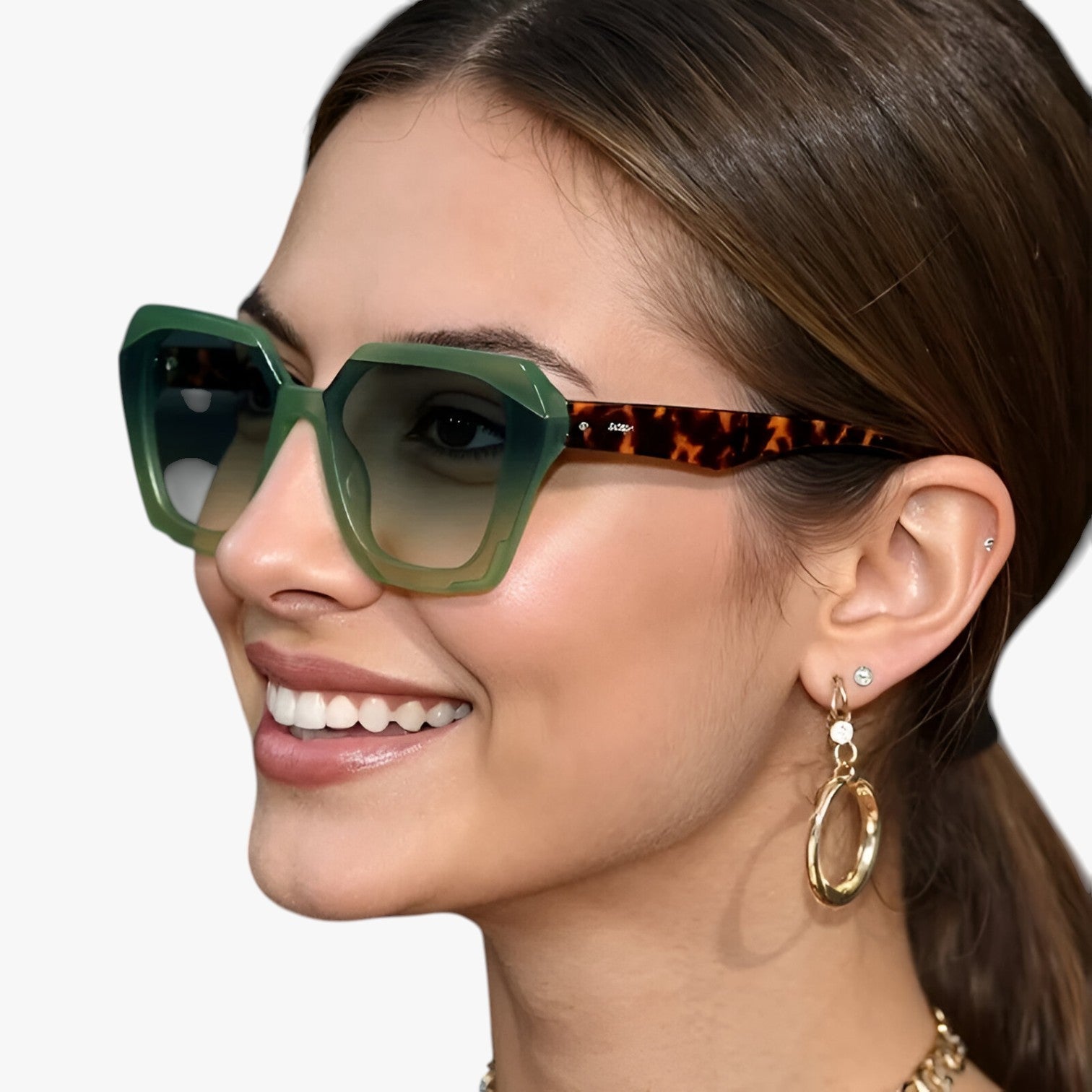 Valerie | Kvinde solbriller med firkantede gradient glas - - women's fashion - {{ product_tags }