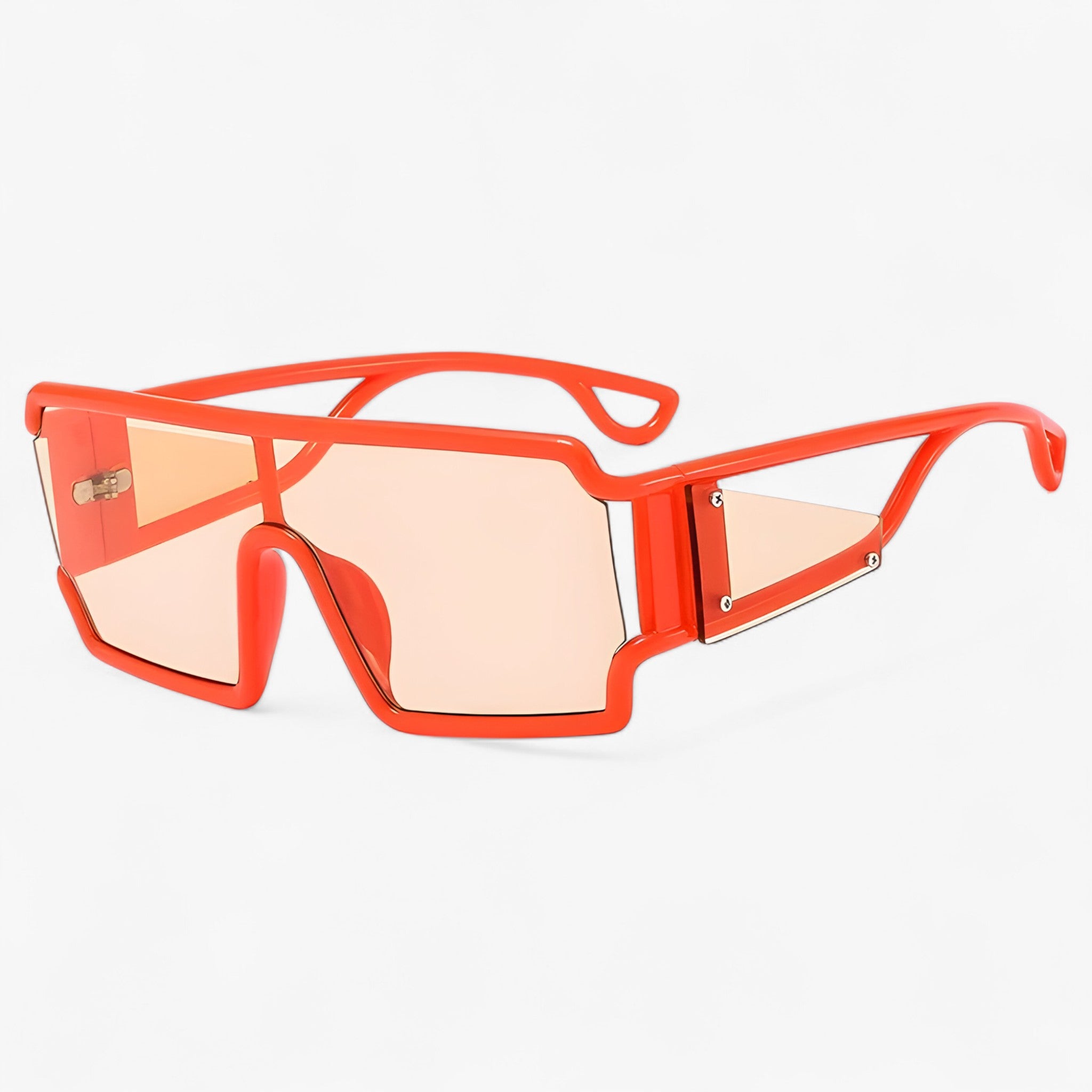 Kai | Moderigtige sorte retro solbriller - Rød - women's fashion - {{ product_tags }