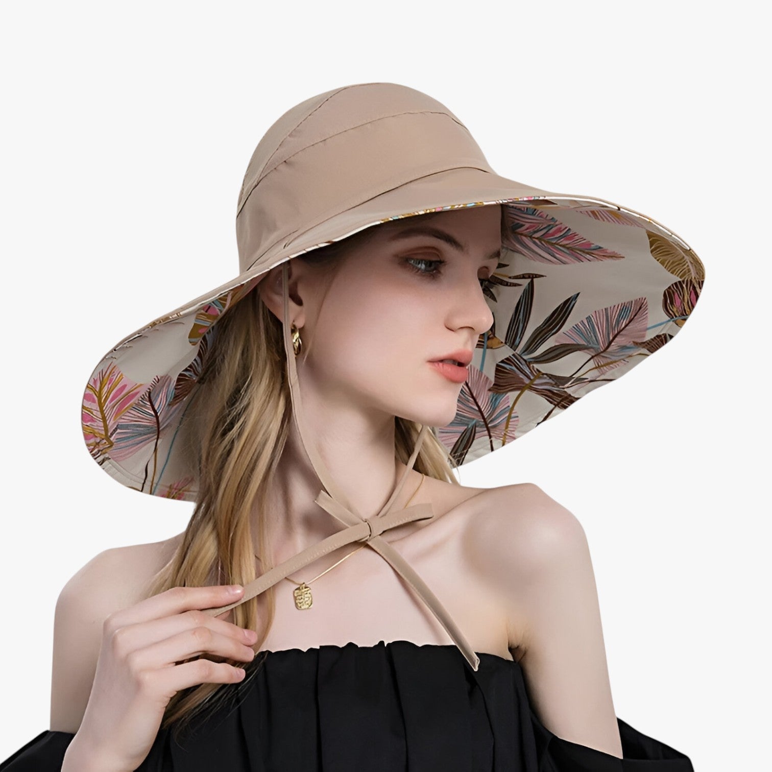Marjorie | Sommerhat med bred skygge – Ultimativ UV-beskyttelse i Boho-look - - Marjorie | Sommerhat med bred skygge – Ultimativ UV-beskyttelse i Boho-look- €25 - {{ product_tags }