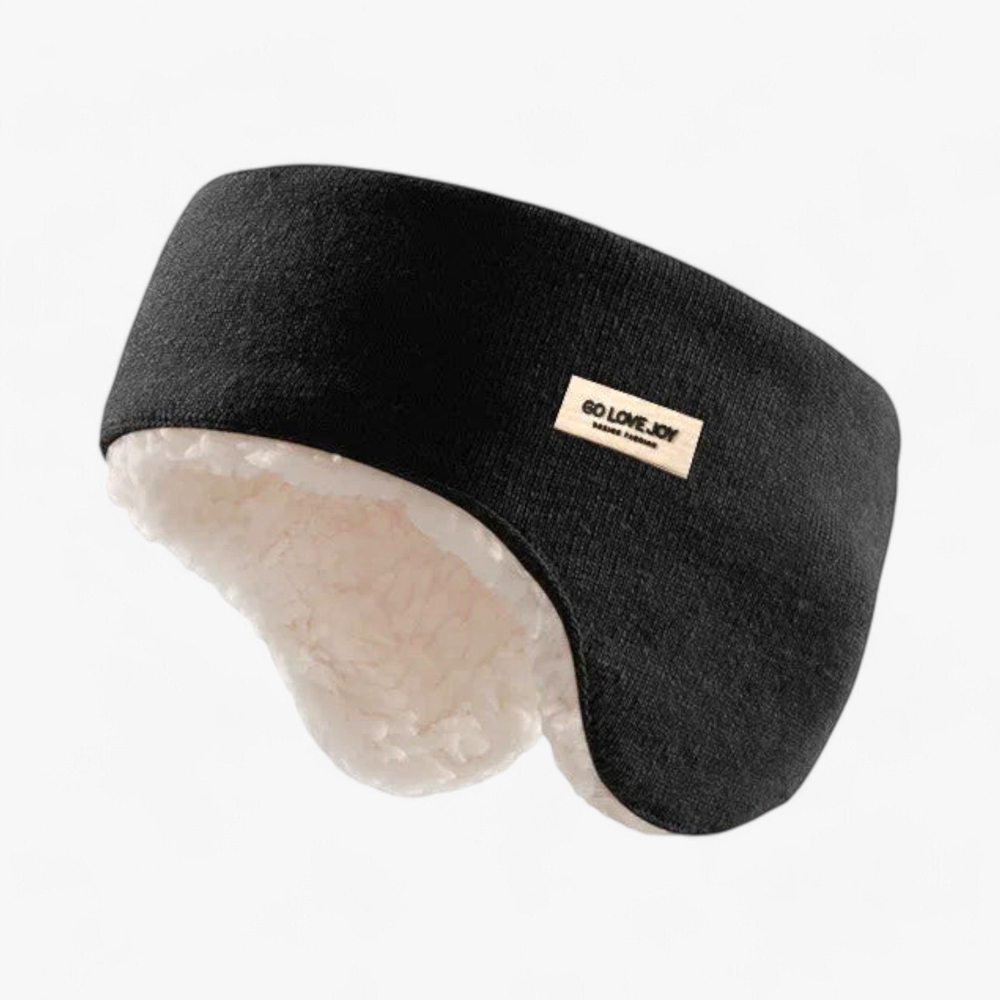 Agatha | Lydisolerede ørepropper i pels - behagelige og støjreducerende - Sort - winter - {{ product_tags }