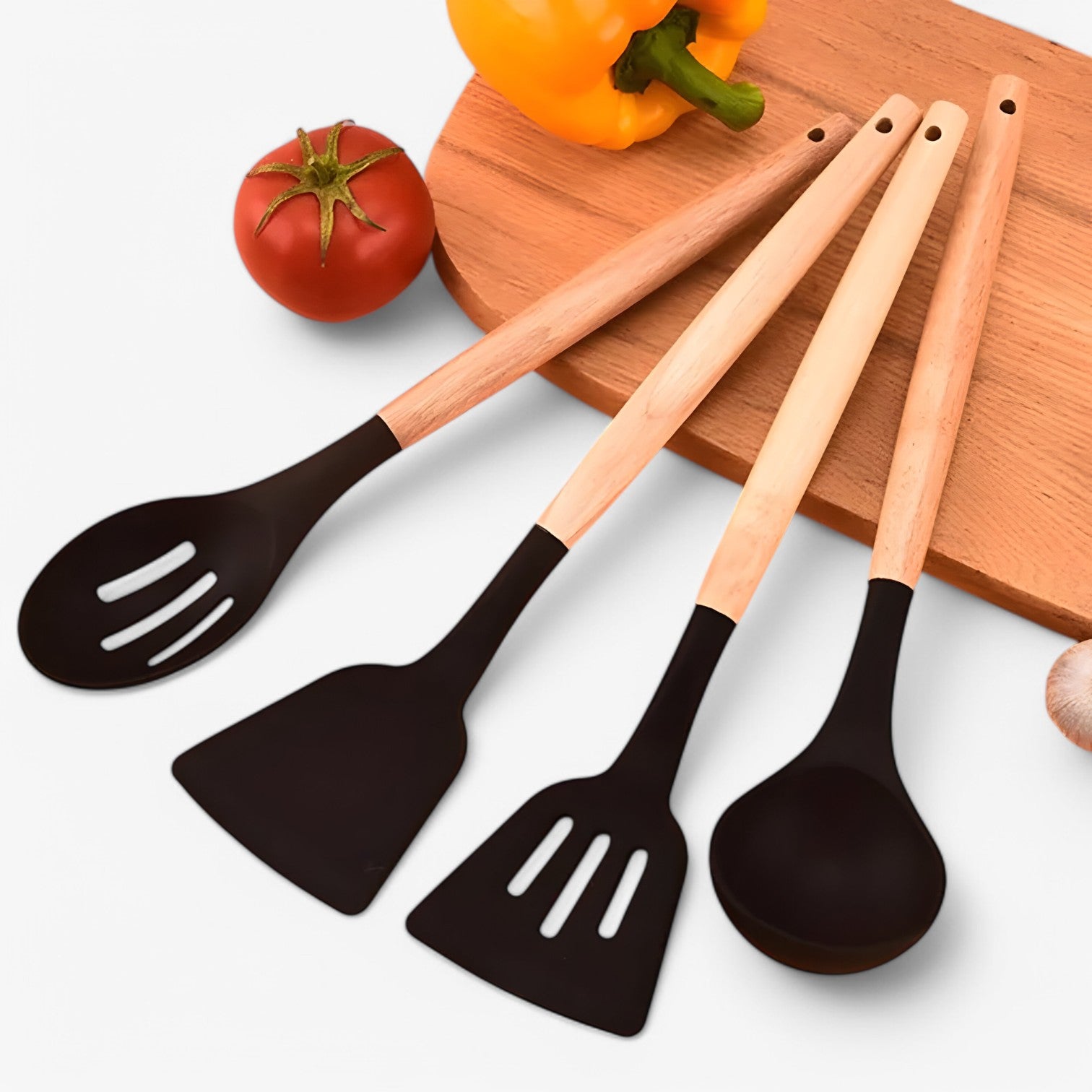 Triana | Silikone køkkenredskaber – varmebestandige, non-stick og holdbare - - house & garden - {{ product_tags }