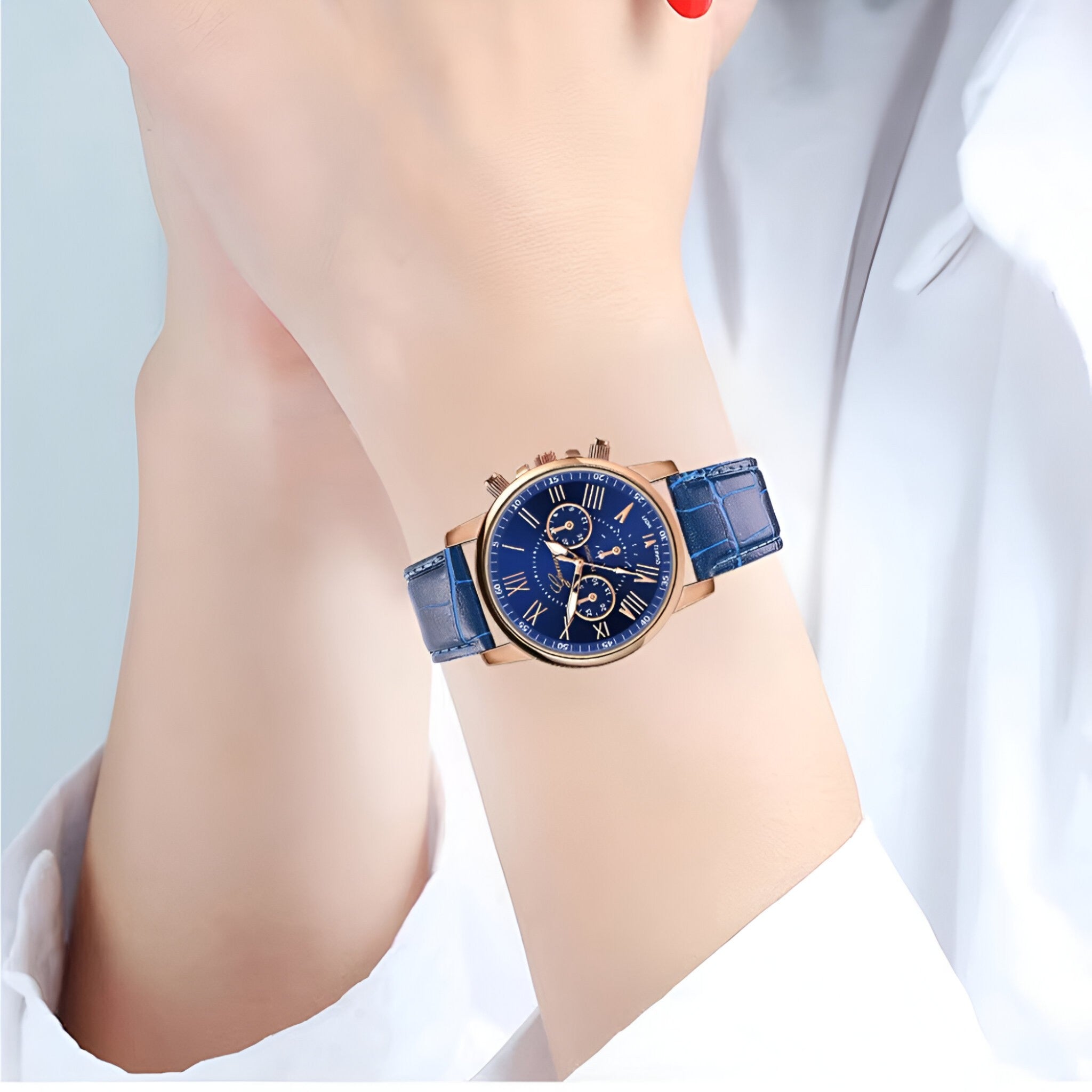 Lia | Elegant læderarmbåndsur - - watches - {{ product_tags }