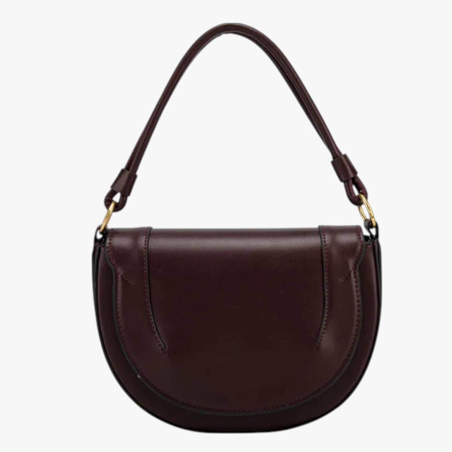 Kira | Dame Taske Bordeaux i PU-læder Elegant og Kompakt - Rosso Angola - Kira | Dame Taske Bordeaux i PU-læder Elegant og Kompakt - €25 - {{ product_tags }