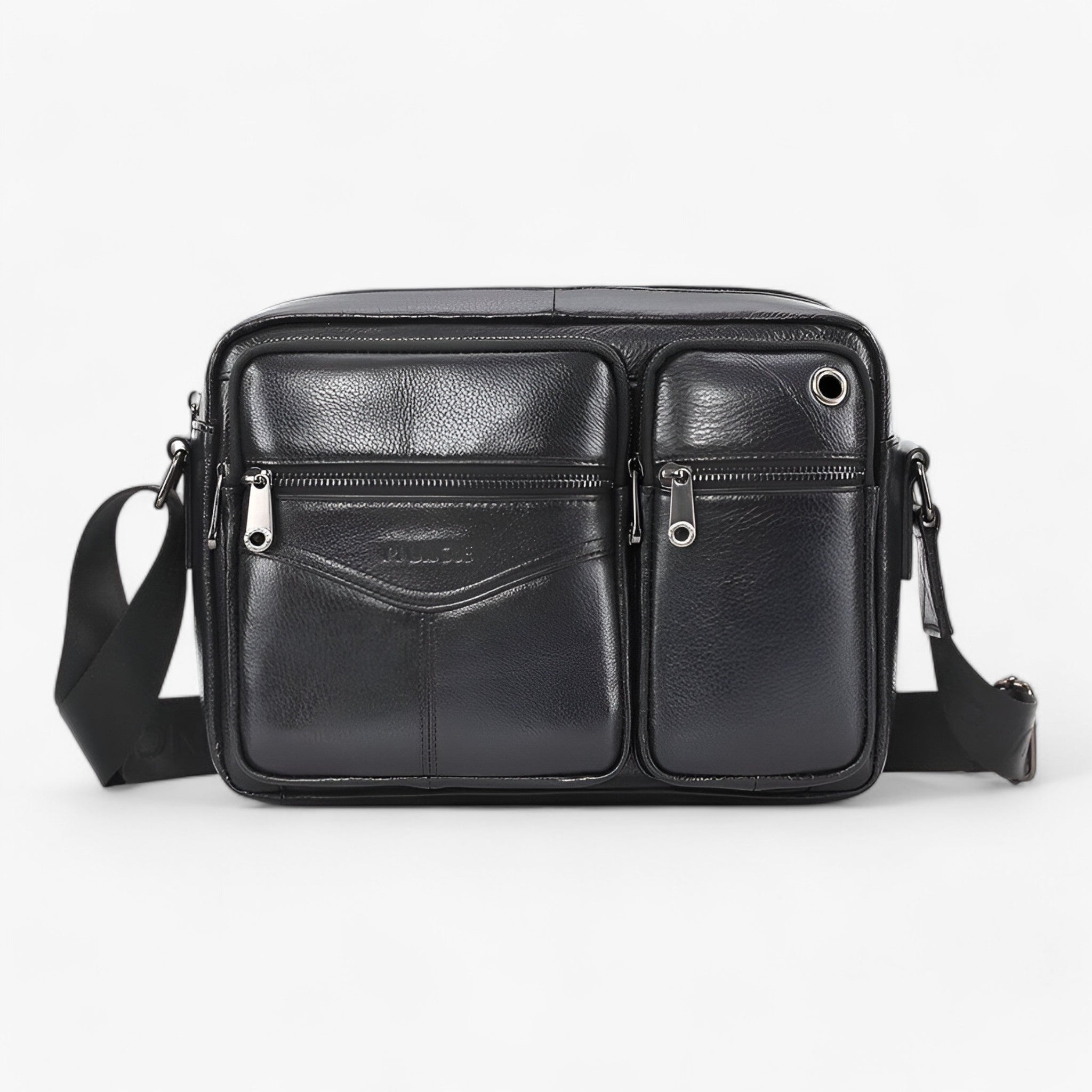Noah | Læder taske - Elegant og funktionel - Sort - bags - {{ product_tags }