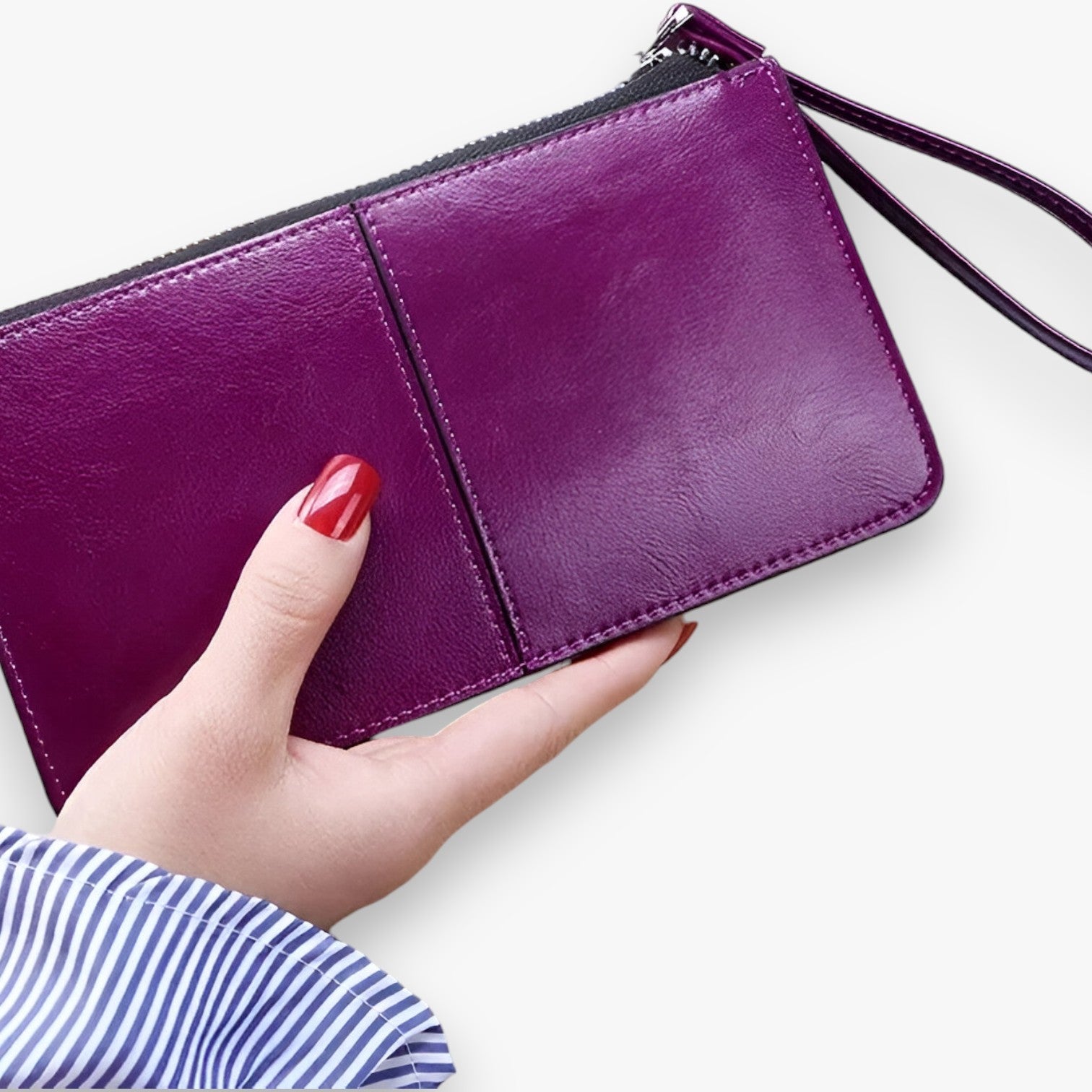 Darya | Vintage Taske i PU Læder – Stor Kapacitet og Elegant Stil til Kvinder - violet - bags - {{ product_tags }
