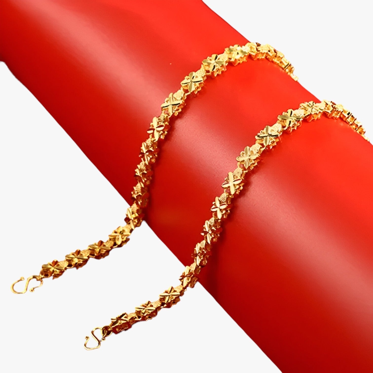 Lorreine | Lusso diskret – 24K armbånd på 6 mm for et raffineret touch - - watches - {{ product_tags }