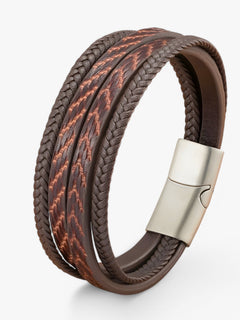 Olivier | Stilig Herrearmbånd – Flerlaget & Magnetisk