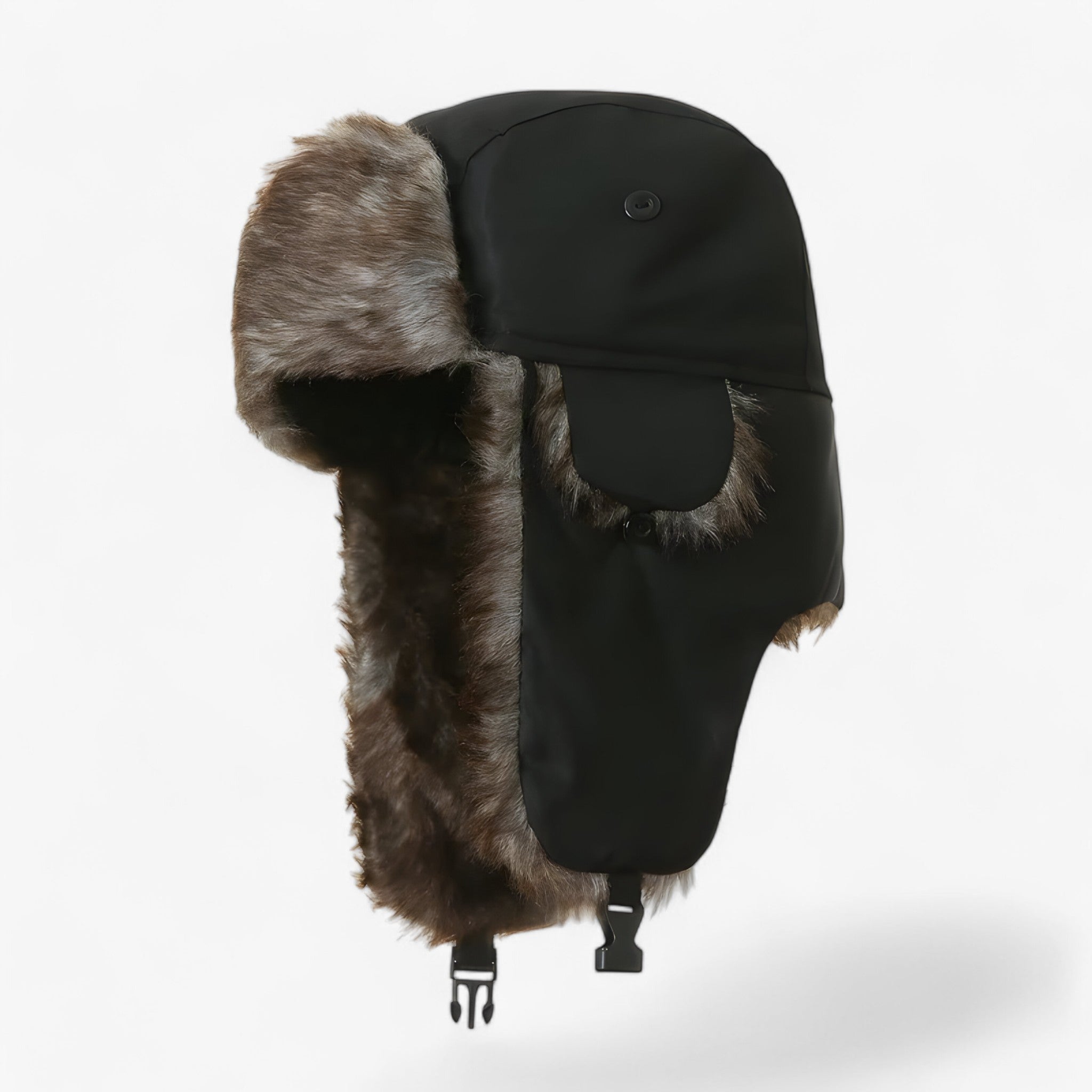 Luces | Varm Russisk Vinterhat - Beskytter Mod Kulde & Vind - Sort Én størrelse - Luces | Varm Russisk Vinterhat - Beskytter Mod Kulde & Vind - €25 - {{ product_tags }