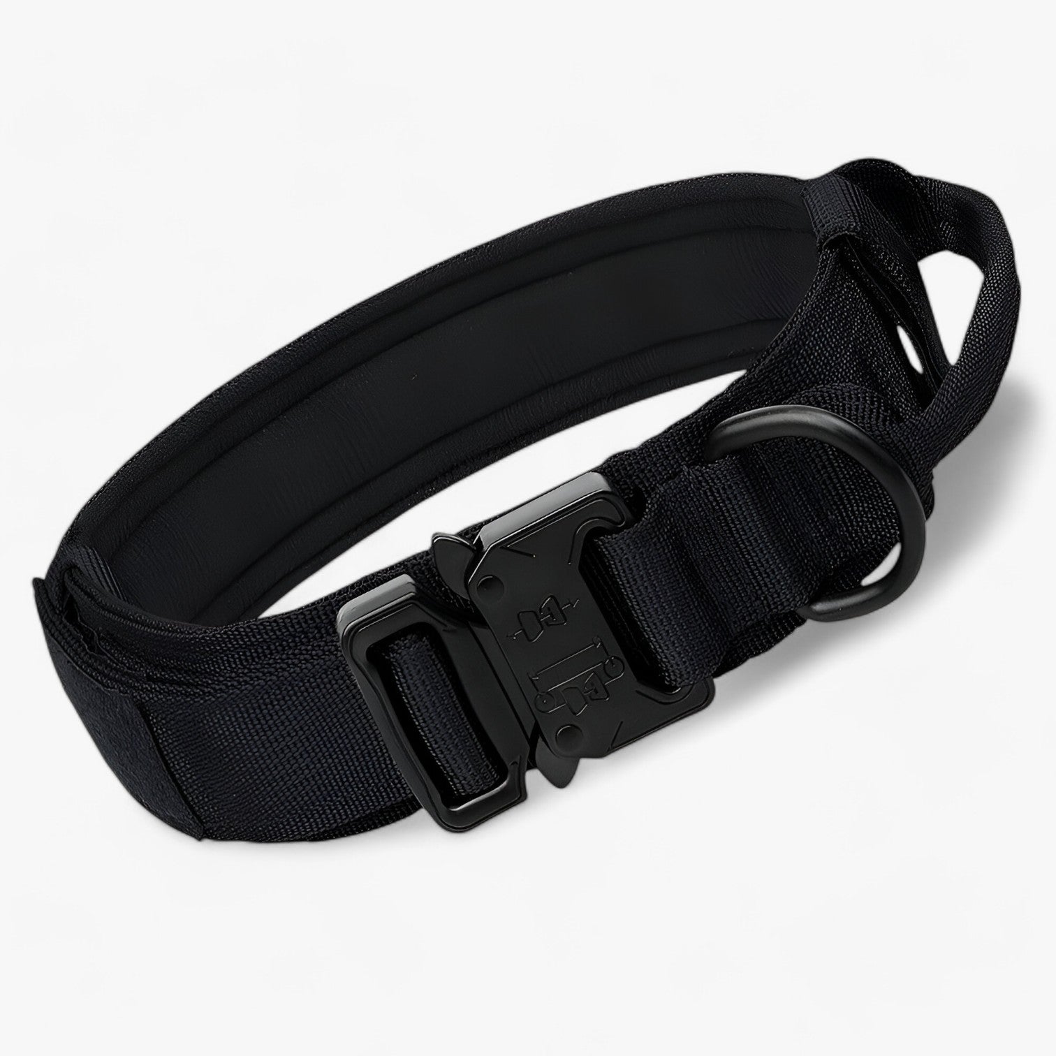 Brodie| Taktisk hundehalsbånd med håndtag til træning - Sort Halsbånd - Brodie| Taktisk hundehalsbånd med håndtag til træning - €25 - {{ product_tags }