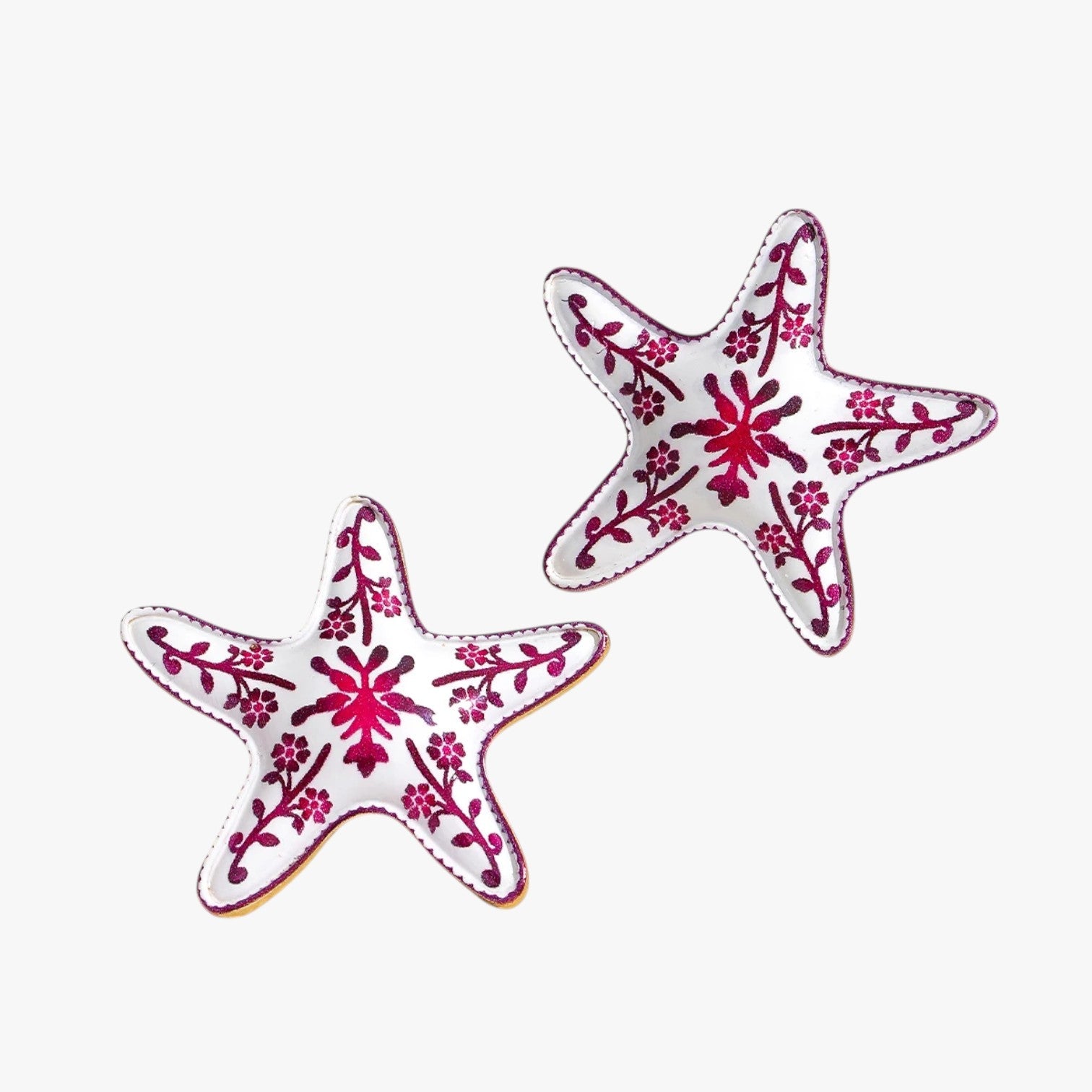 Hailey | Boho Chic Sommerøreringe - rød - Hailey | Boho Chic Sommerøreringe - €25 - {{ product_tags }