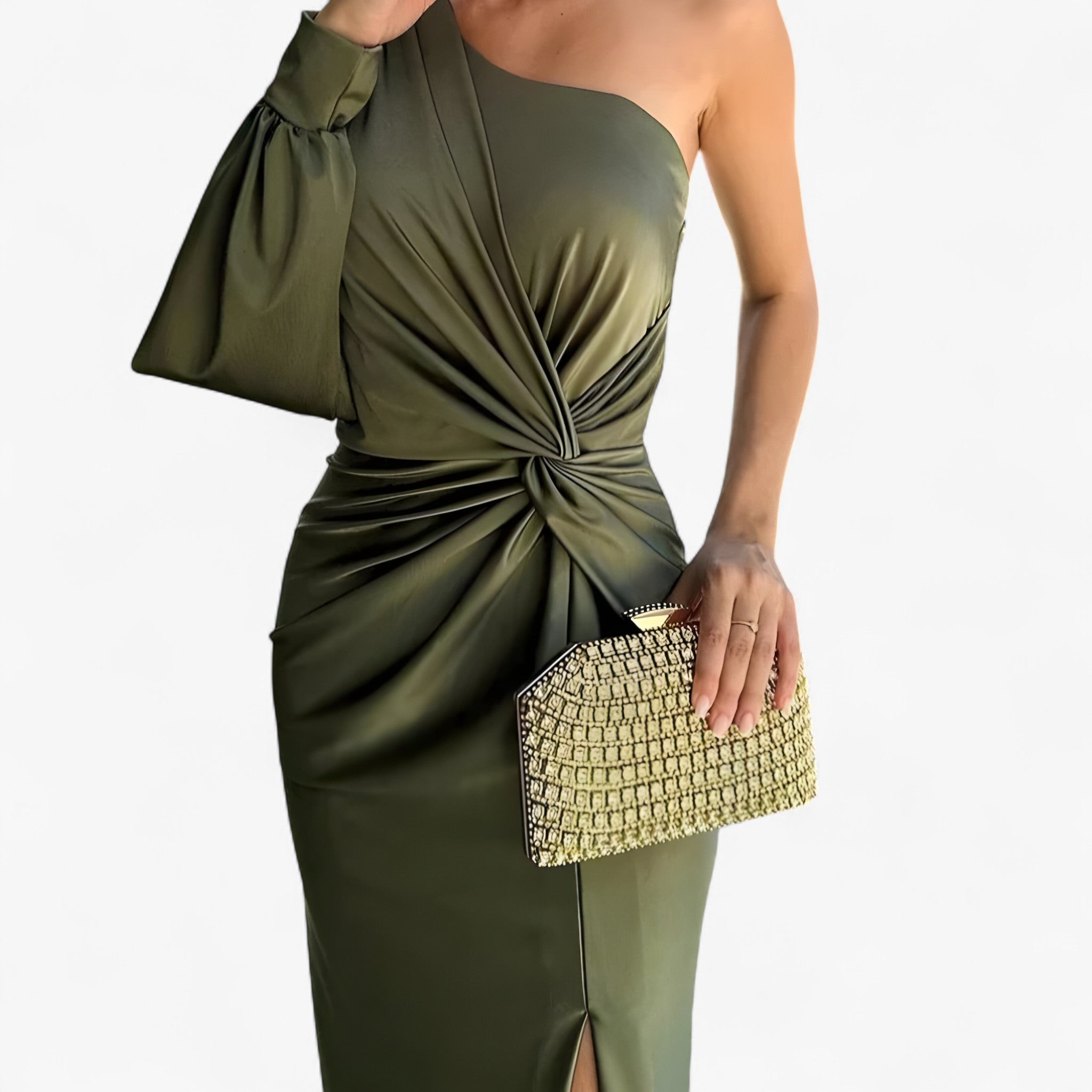 Ahtiso | Luksuriøs Lang Kjole - - women's fashion - {{ product_tags }