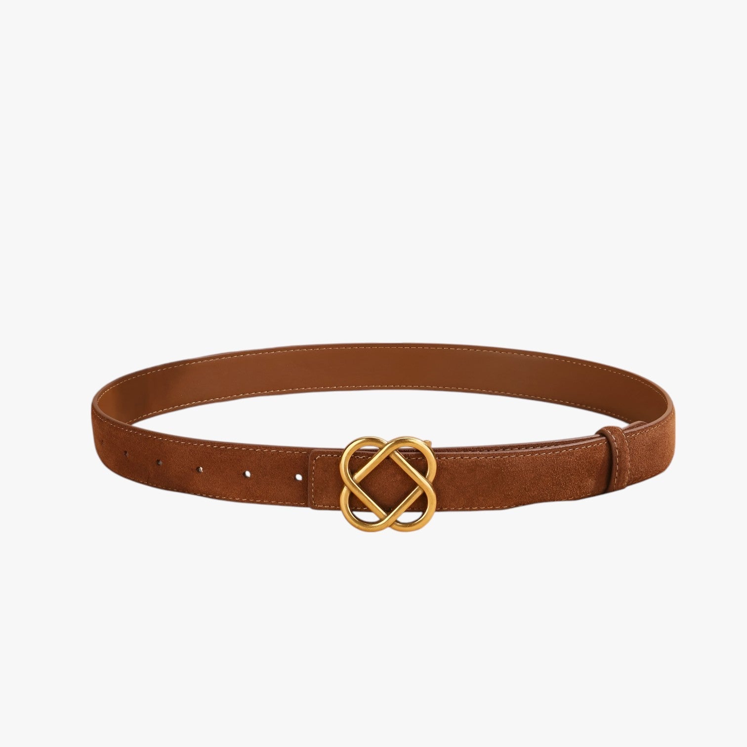 Evie | Vintage Læderbælte – Giv dit look retro charme - Brun 100cm - women's fashion - {{ product_tags }