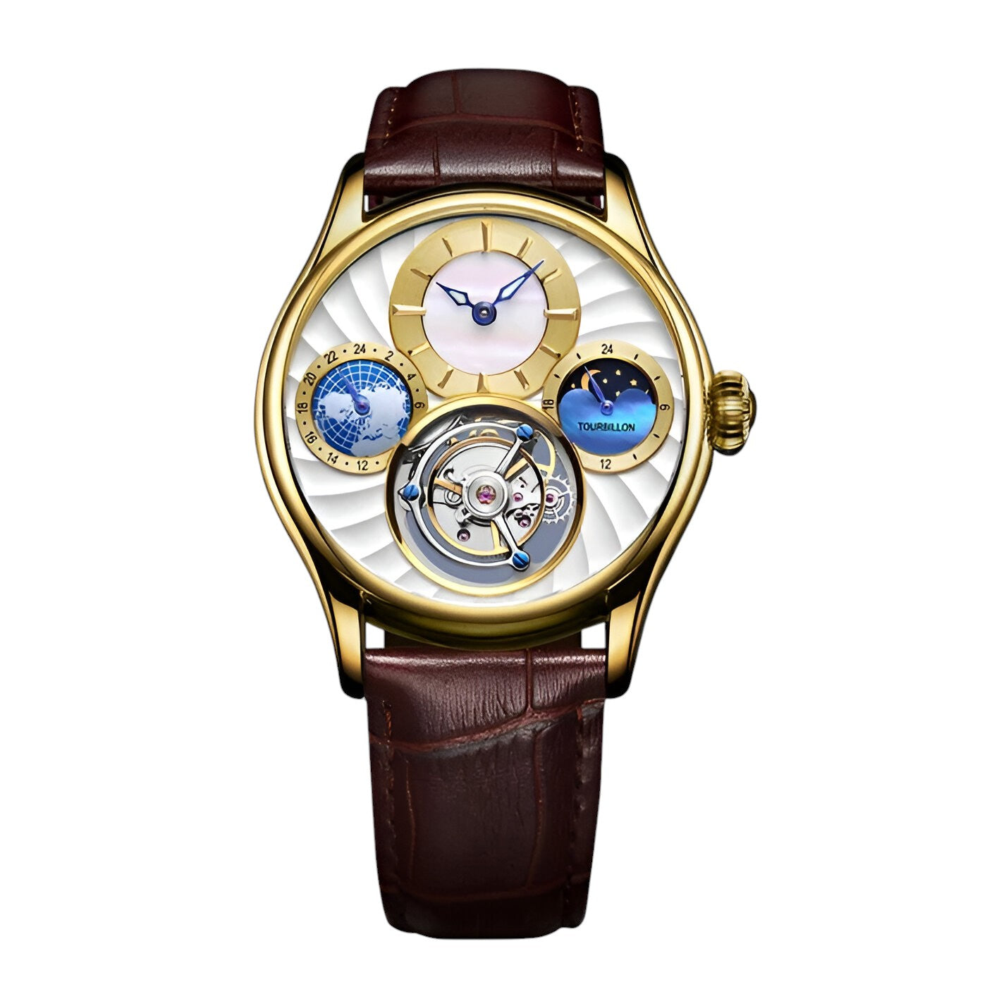Helio | Tourbillon luksus mekanisk ur - - Helio | Tourbillon luksus mekanisk ur- €25 - {{ product_tags }