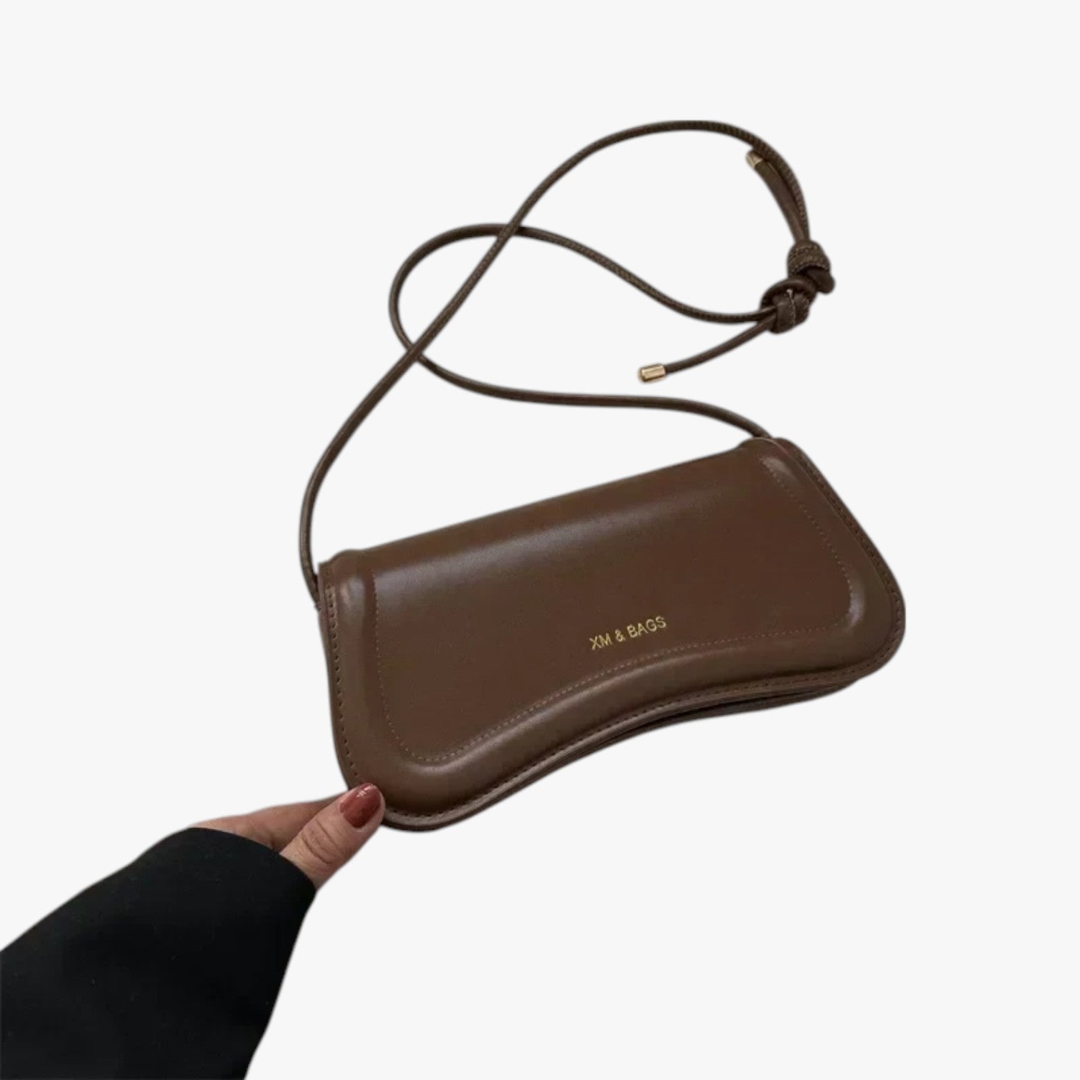Natalie | Dameveske i Øko-Læder Elegant, Kompakt og Alsidig til Hverdagen - Brun - Natalie | Dameveske i Øko-Læder Elegant, Kompakt og Alsidig til Hverdagen - €25 - {{ product_tags }