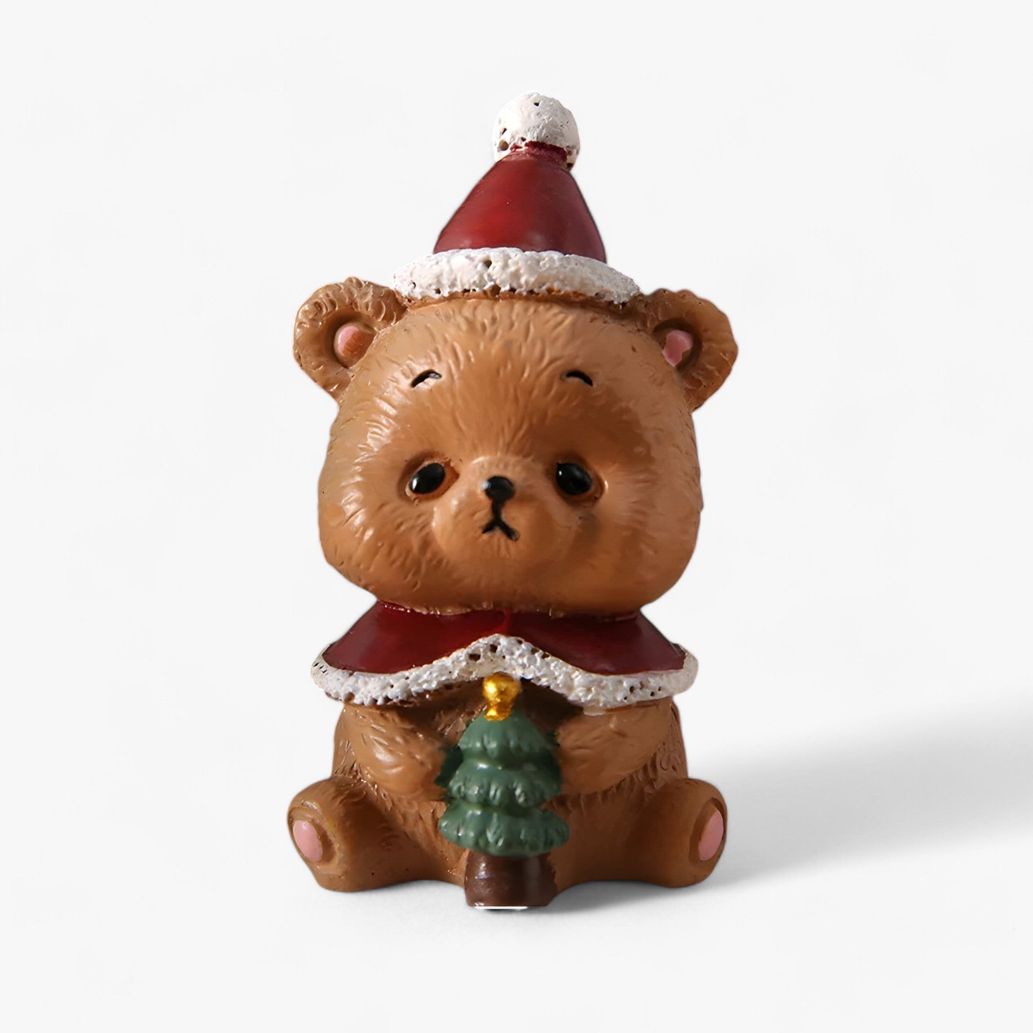 Kerstgeist | Mikro Landskab Juldekorationer - Tilføj et sødt præg til dit skrivebord og bil - Bjorn - christmas - {{ product_tags }