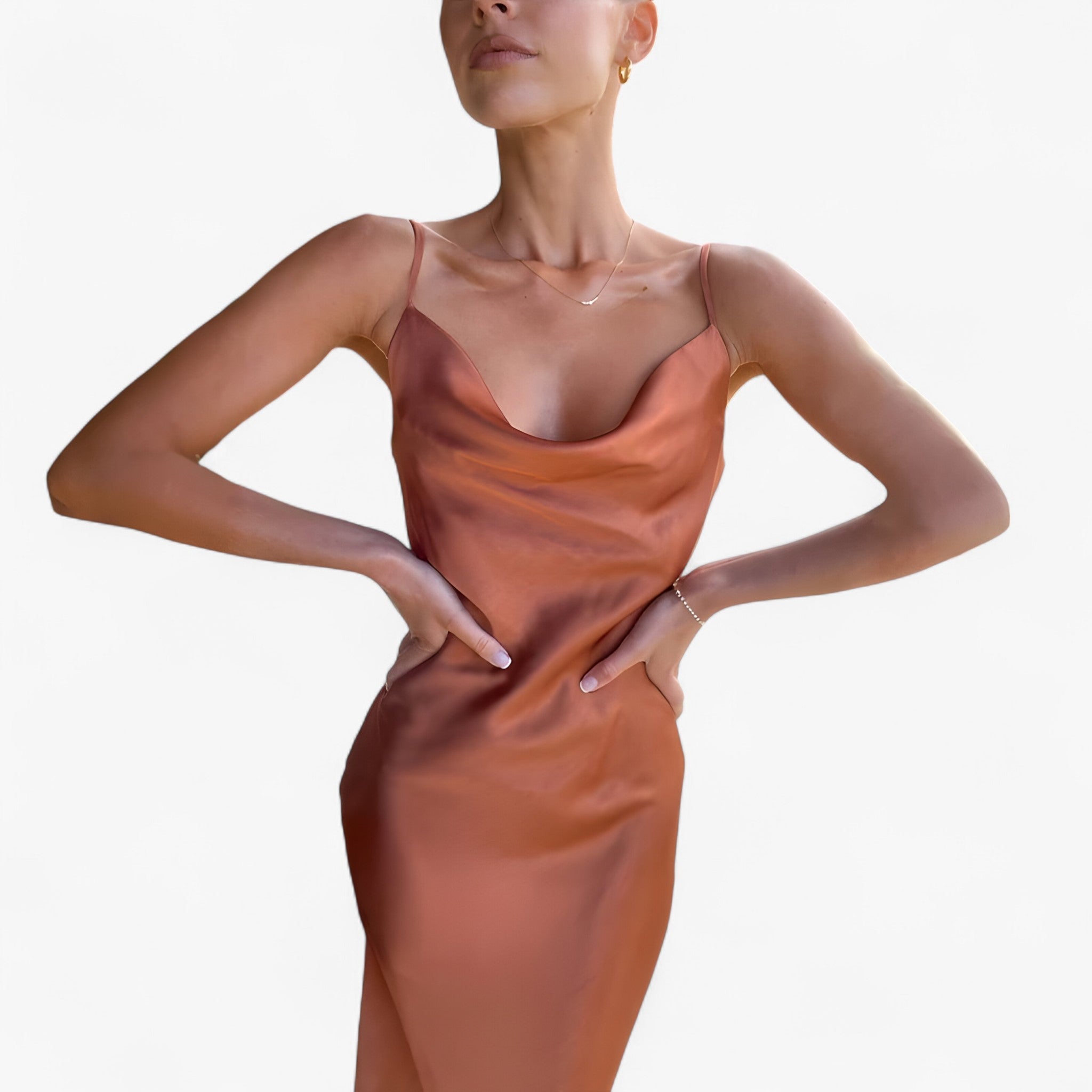 Dianne | Lang kjole i silke - - women's fashion - {{ product_tags }