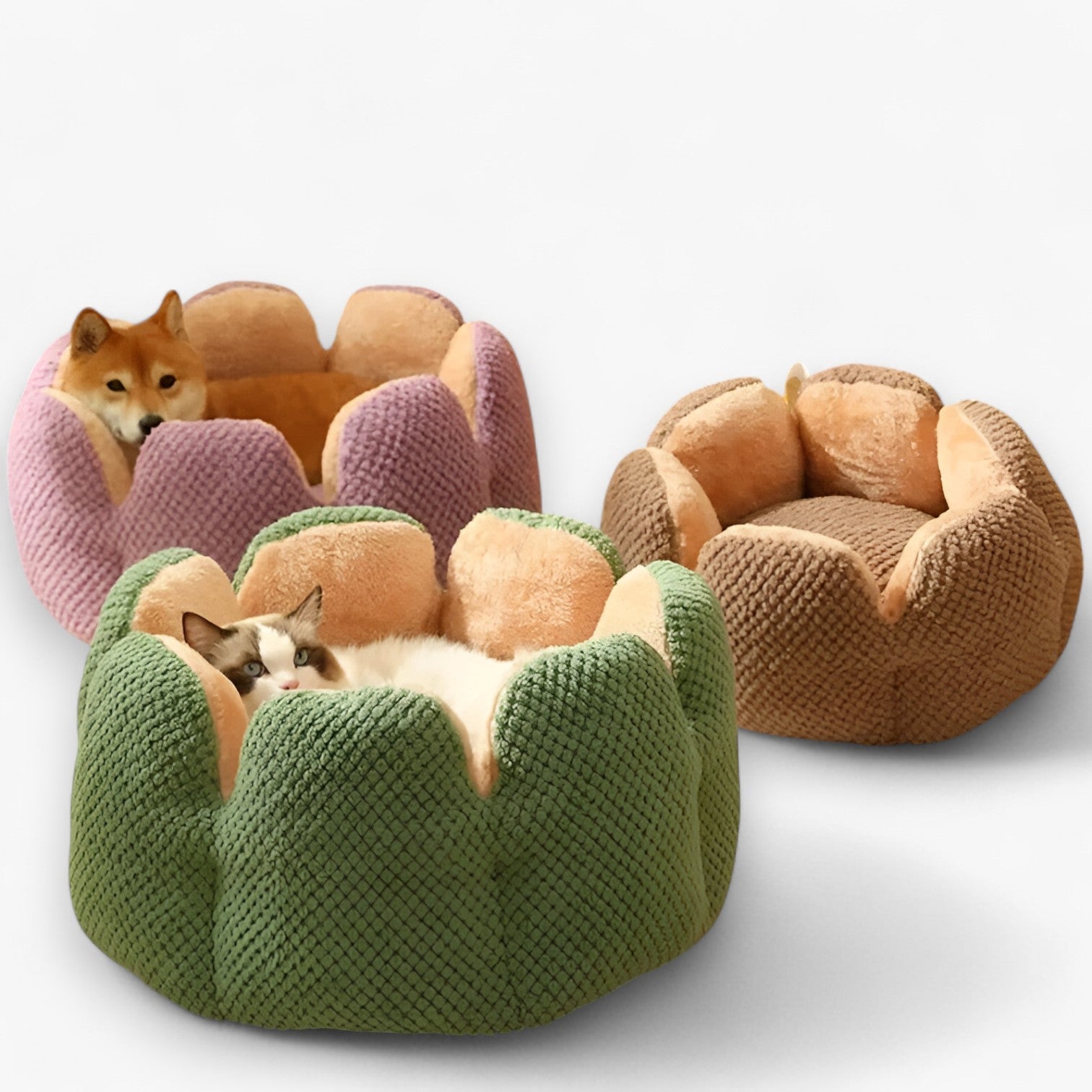 Addie | Blød Bloemhuis – Varm & Hyggelig for Katte og Hvalpe - - baby - {{ product_tags }