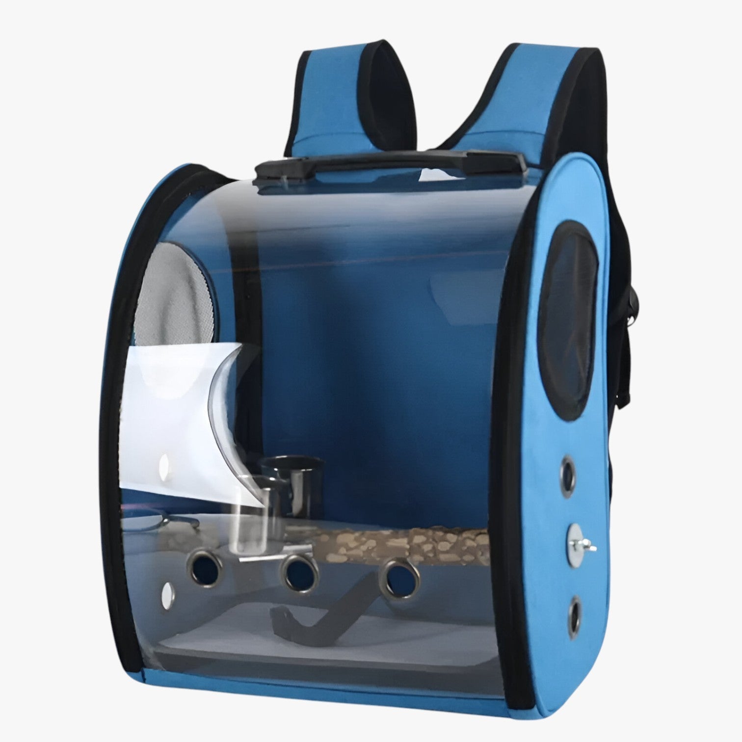 Agastya | Rummelig fuglebure – Komfortabel rejse for din fugl - Blå Sæt - house & garden - {{ product_tags }