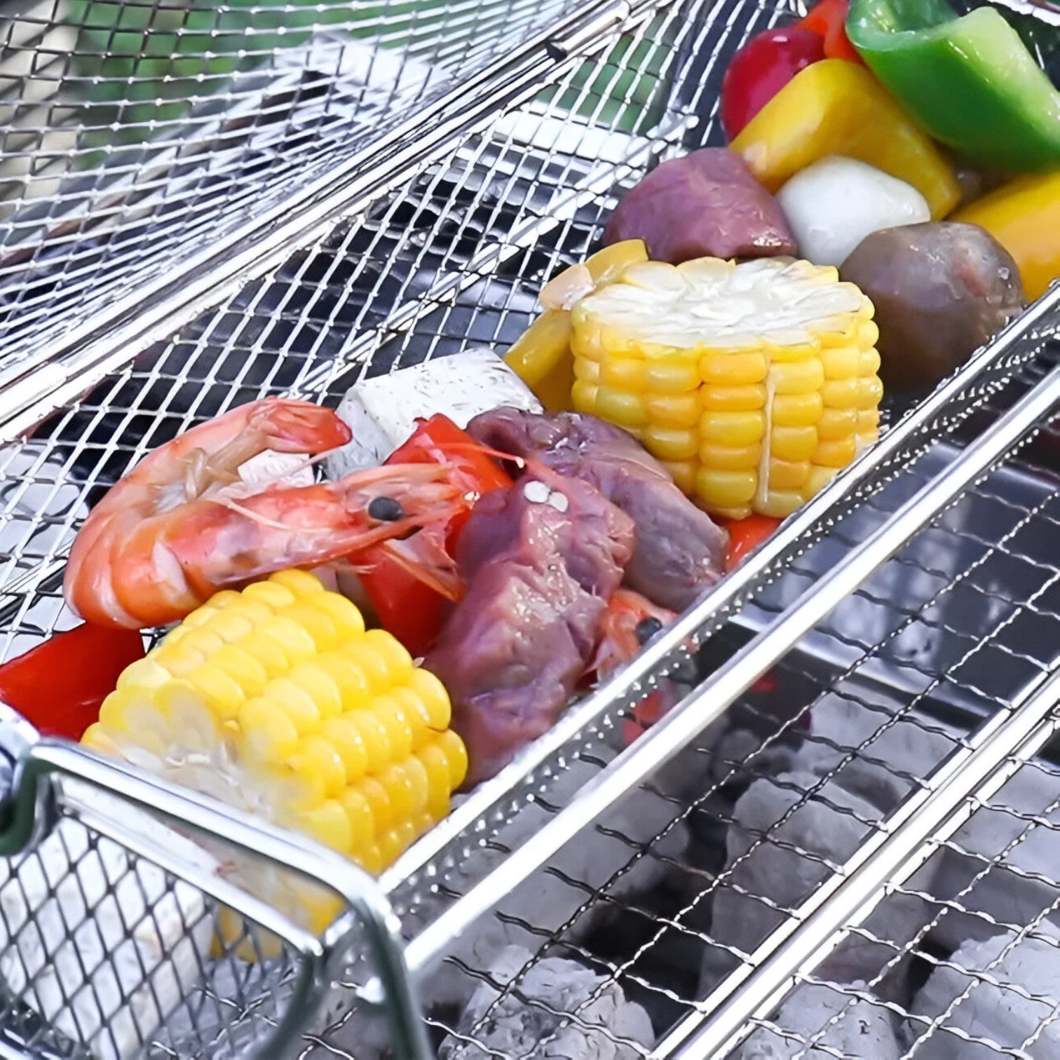 Thea | BBQ Røgekurv – Perfekt røgsmag, nemt at grille - - house & garden - {{ product_tags }