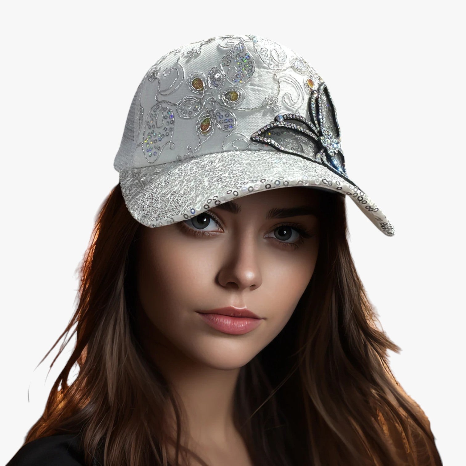 Peyton | Dame baseballkasket i lys denim med justerbar spænde - - Peyton | Dame baseballkasket i lys denim med justerbar spænde - €25 - {{ product_tags }