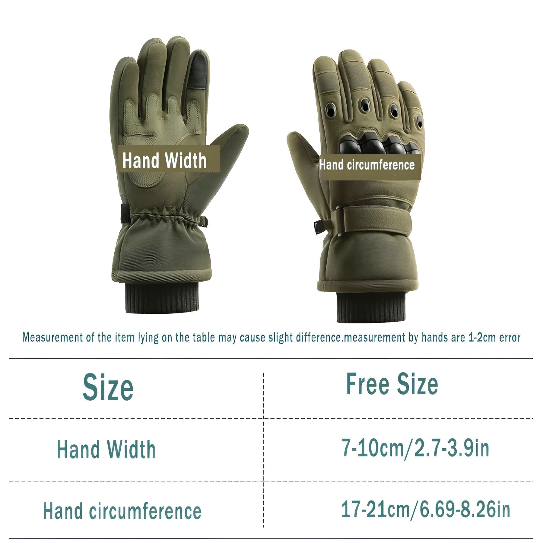 Arden Winterbestendige Touchscreen Handschoenen – Warm, Duurzaam en Volledig Touchscreen Compatibel
