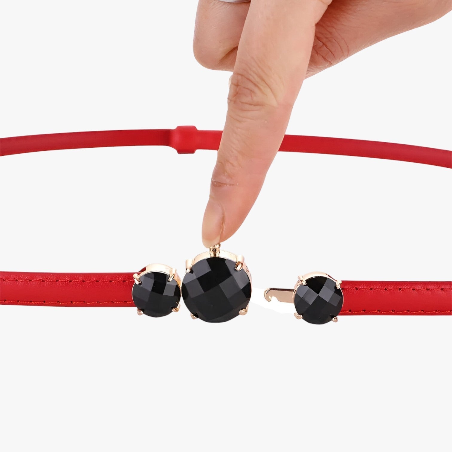 Caesy | Ægte læder slim talje – Justerbar elegance - - women's fashion - {{ product_tags }